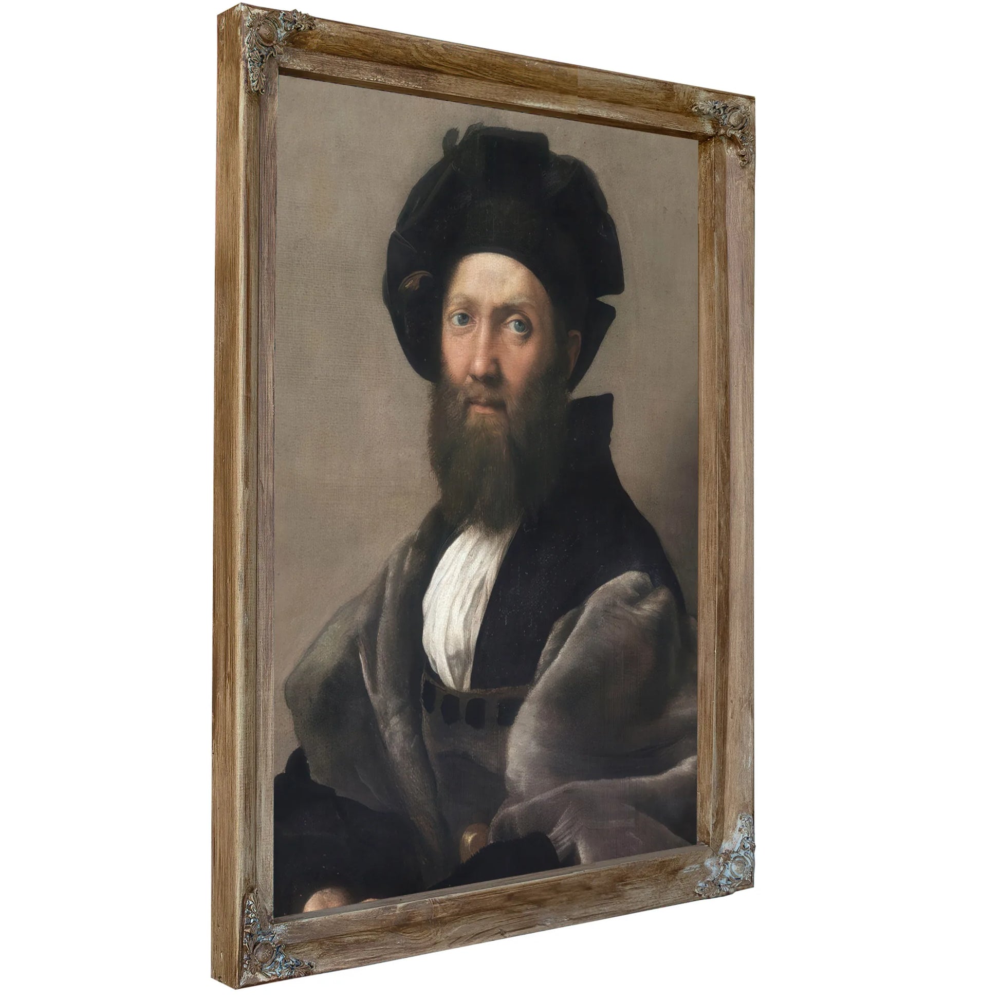 Baldassare Castiglione By Raphael Fine Art Print