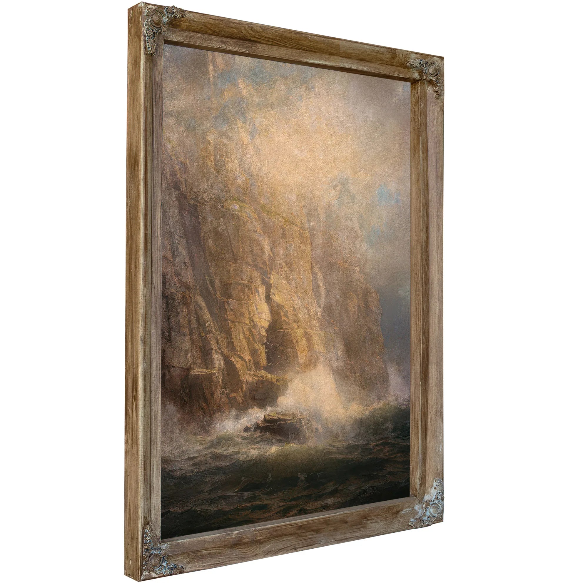 Lands End, Cornwall By William Trost Richards Fine Art Print