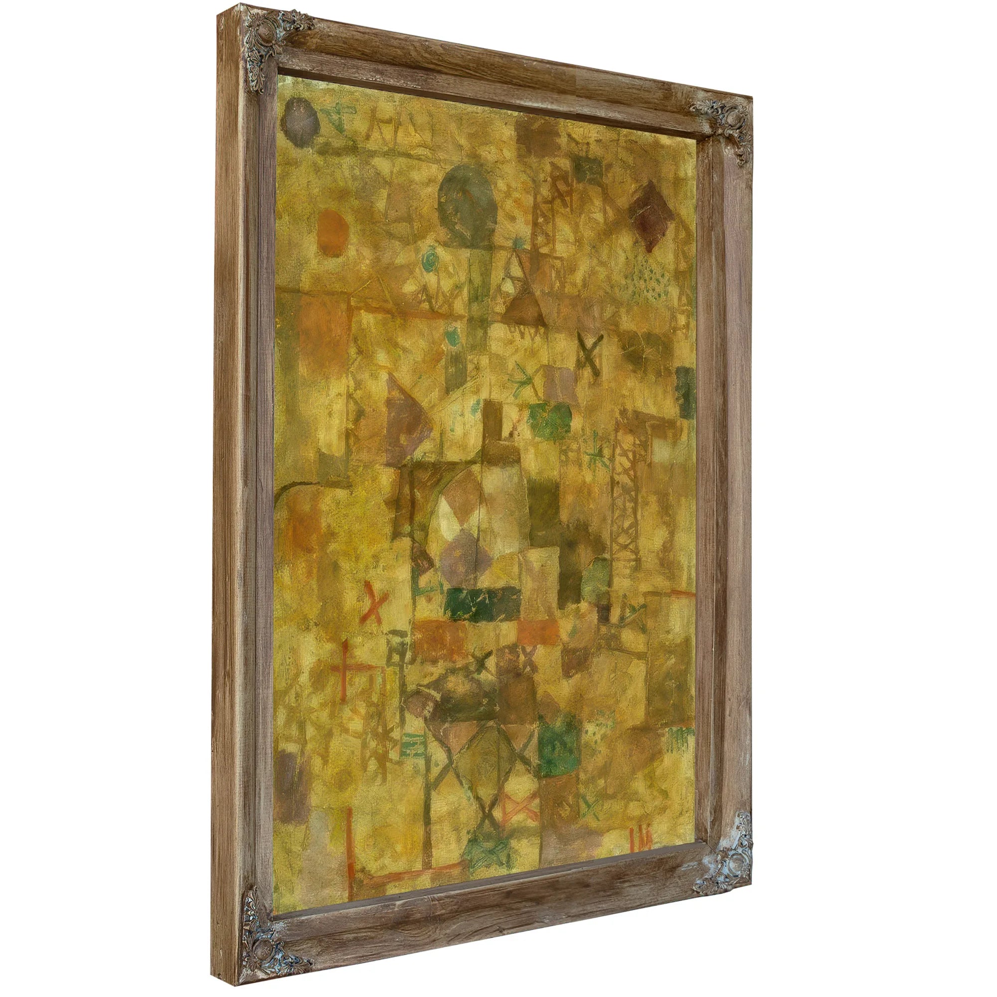 Carpet Of Memory 1914 193 By Paul Klee Fine Art Print