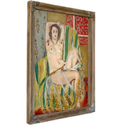 Odalisque With Striped Armchair by Henri Matisse
