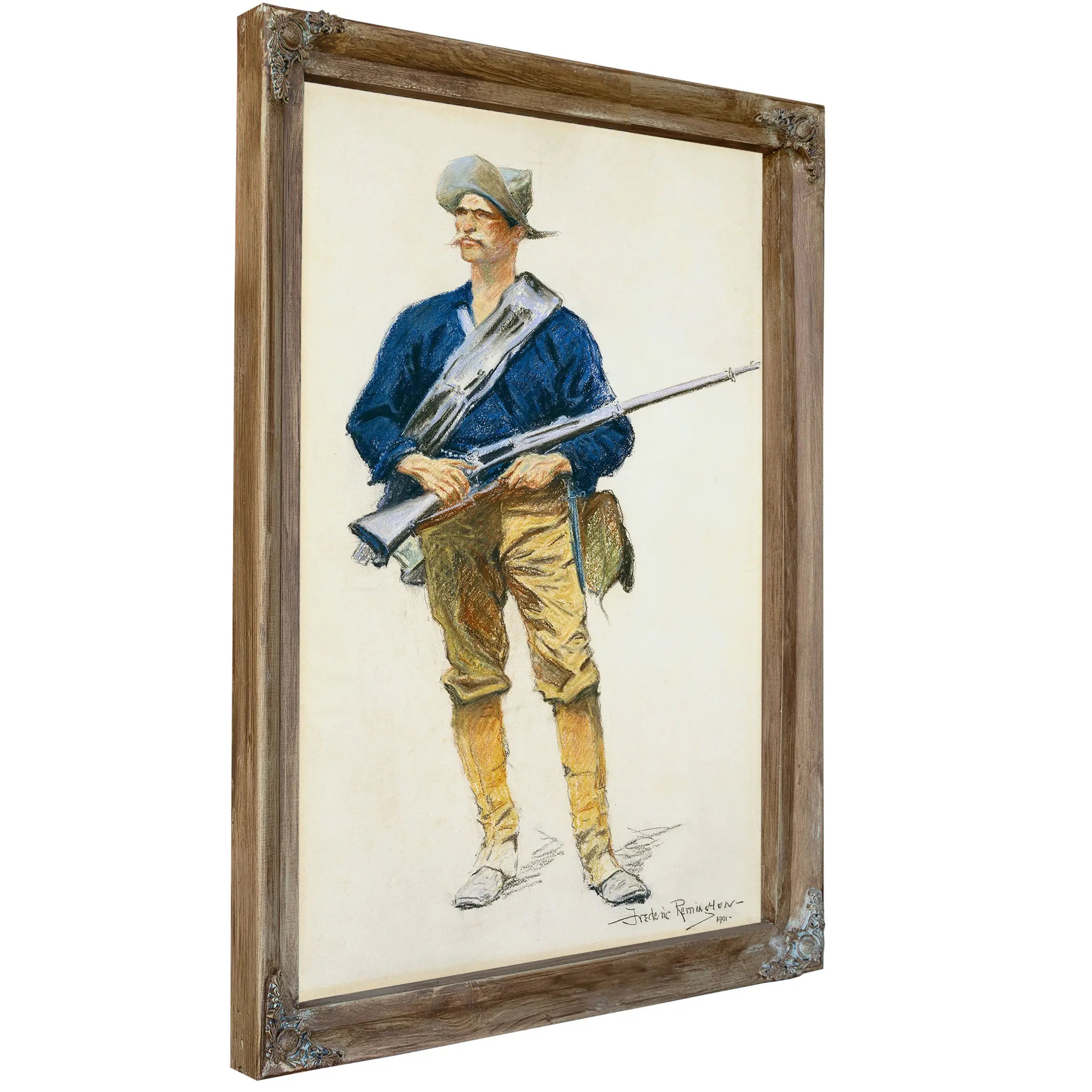 The Infantry Soldier by Frederic Remington