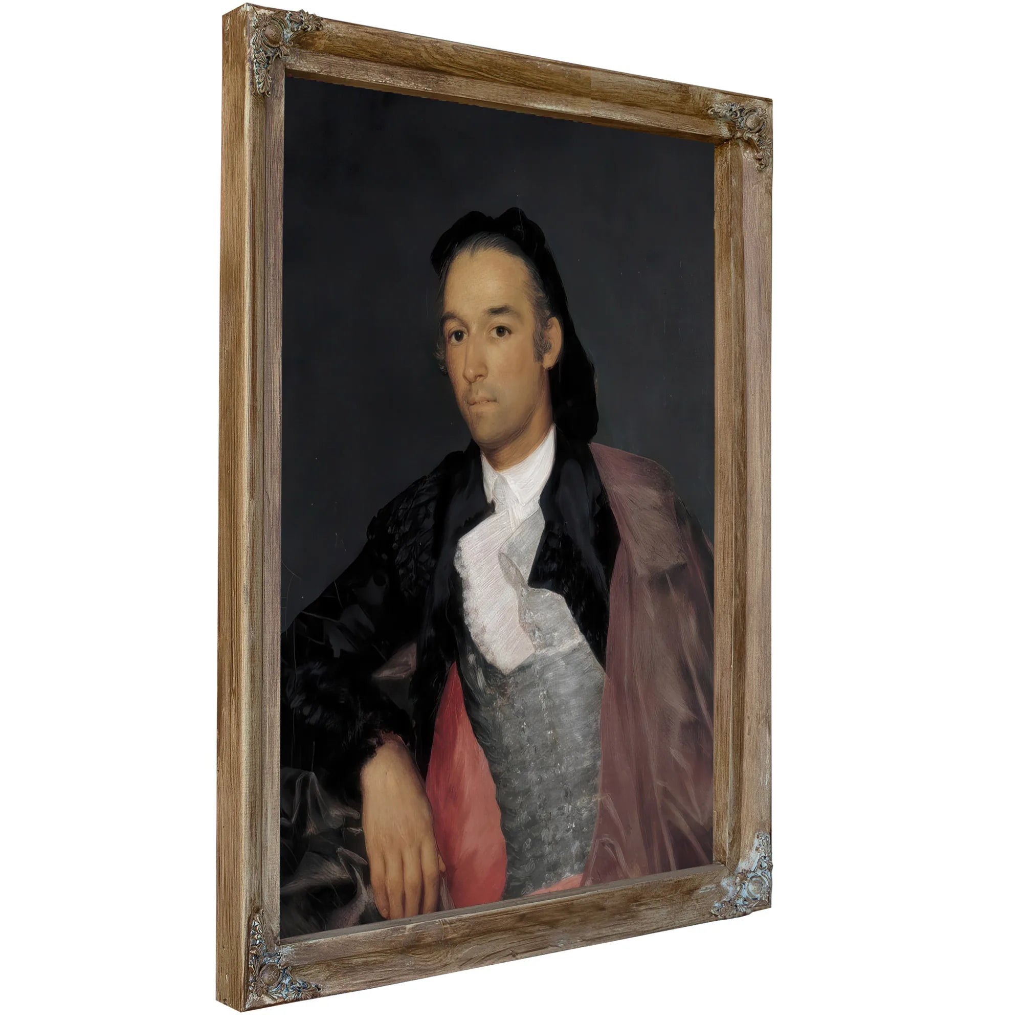 Portrait Of The Matador Pedro Romero By Francisco De Goya Fine Art Print