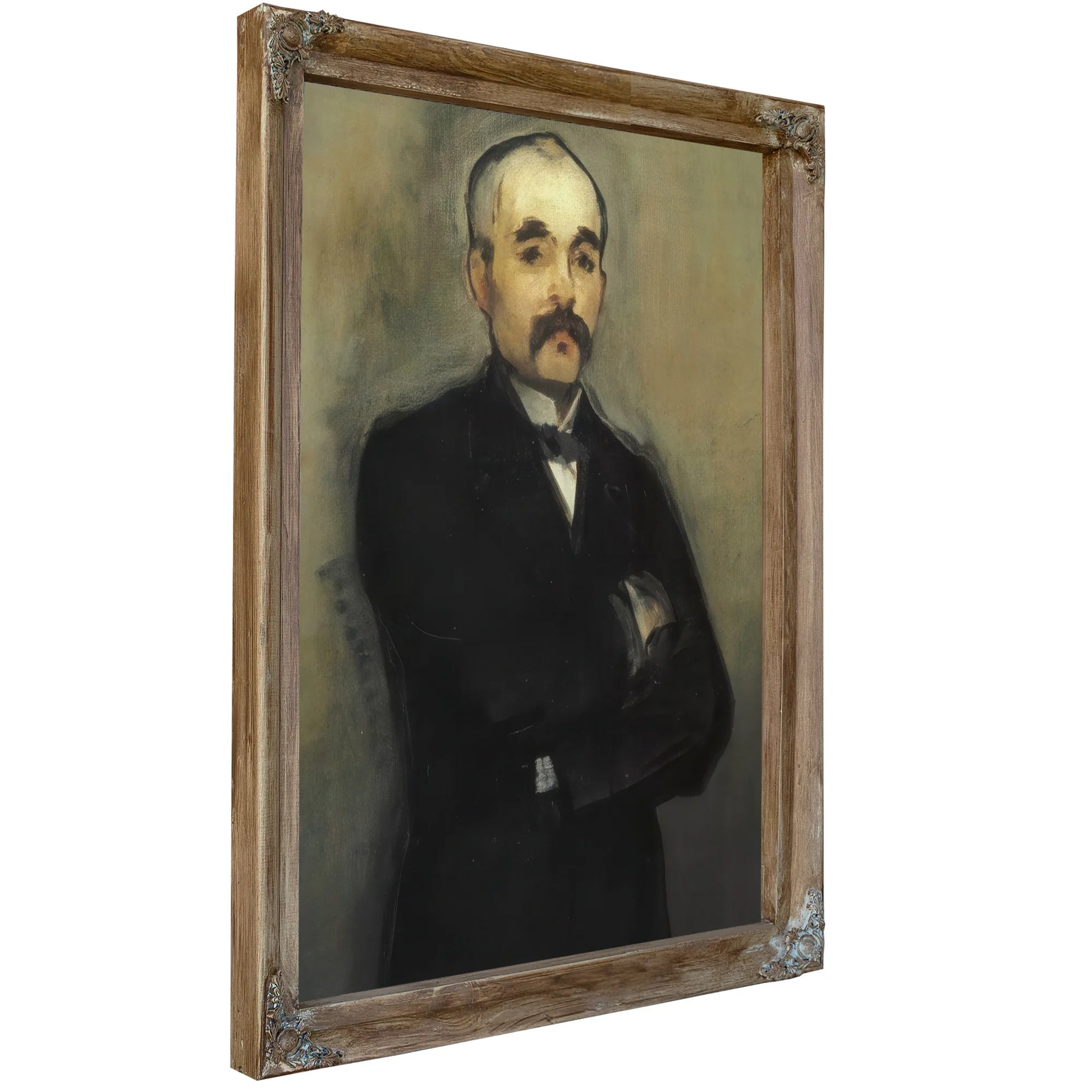 Portrait Of George Clemeceau 1880 By Edouard Manet Fine Art Print