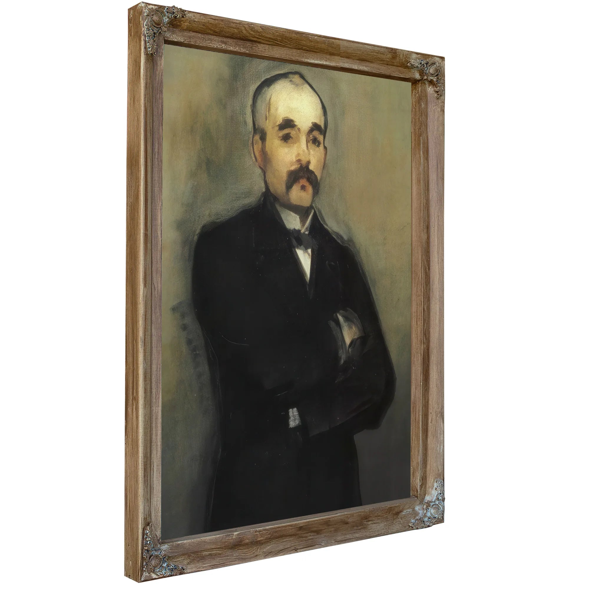 Portrait Of George Clemeceau 1880 By Edouard Manet Fine Art Print