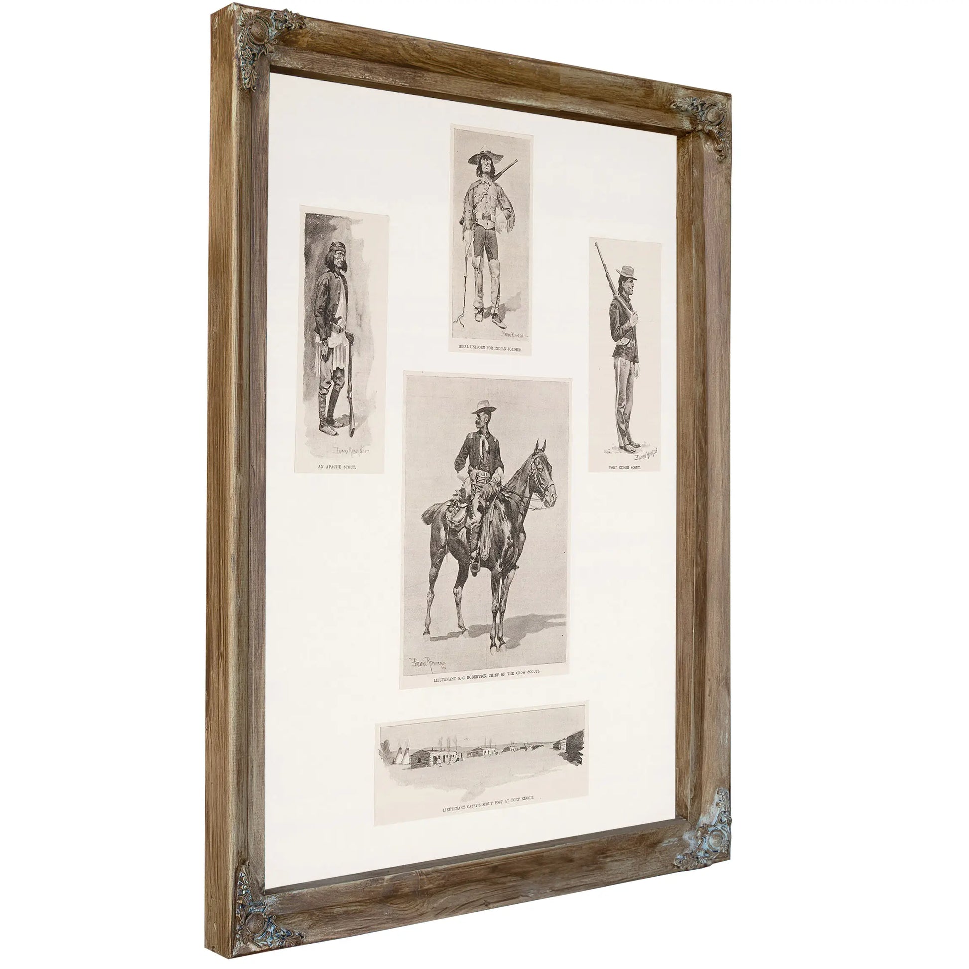 Indians As Irregular Cavalry by Frederic Remington