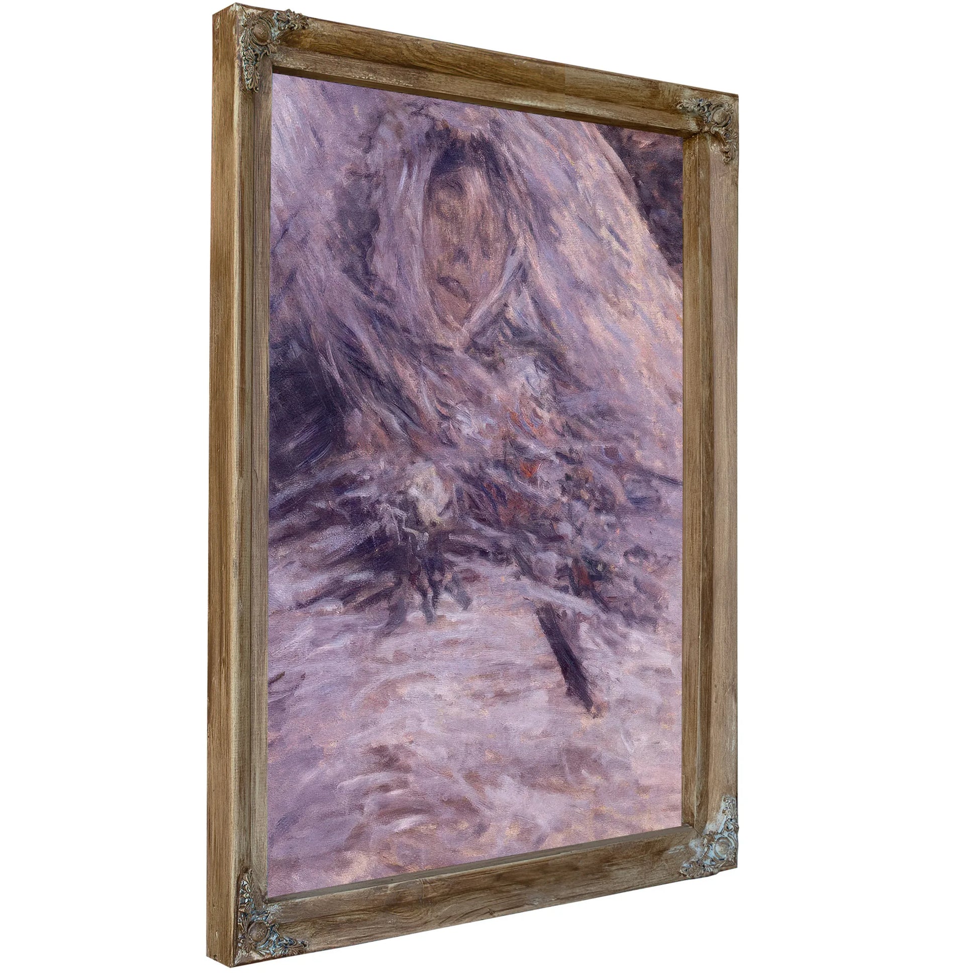 Camille Monet Sur Son Lit De Mort 2 By Claude Monet Fine Art Print
