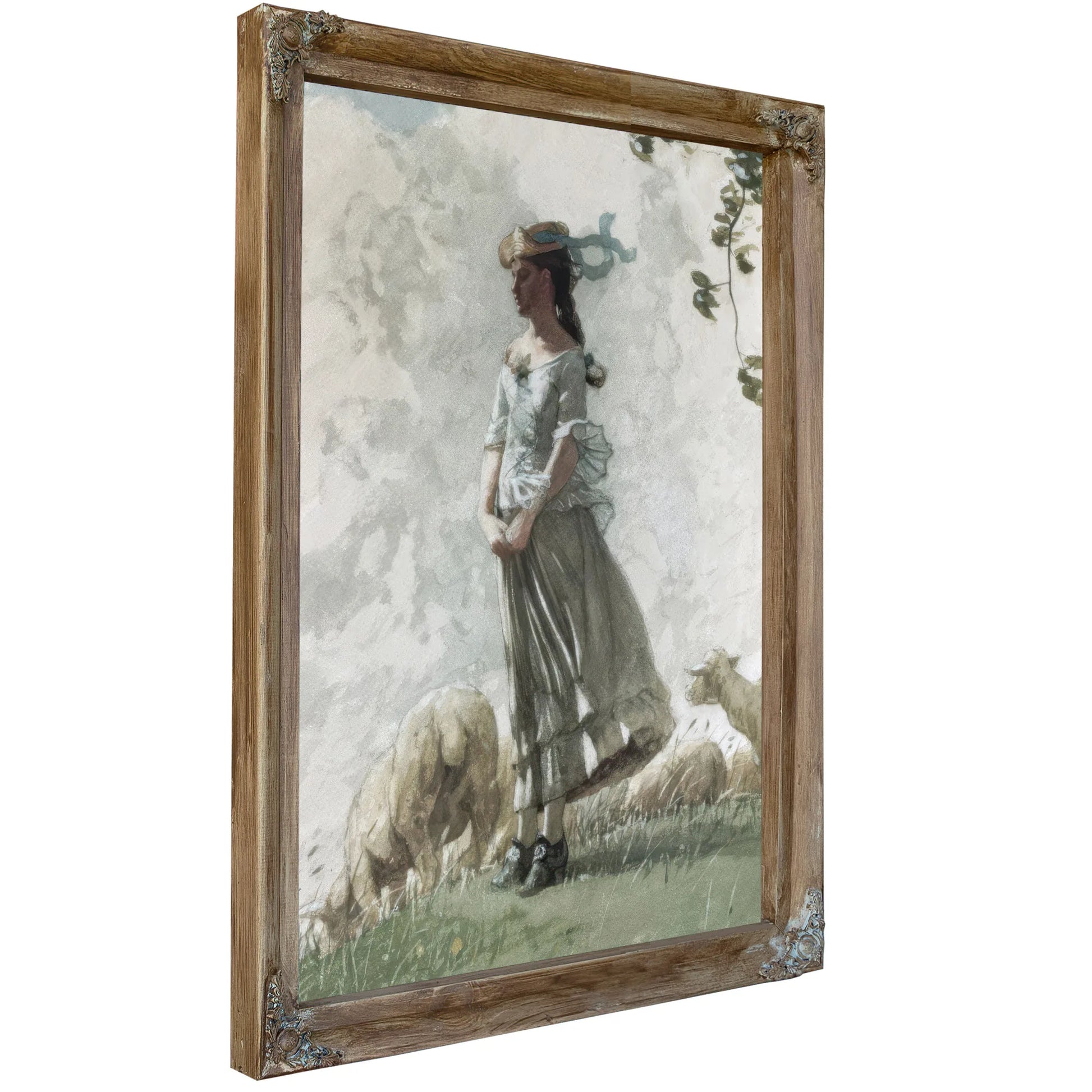 Fresh Air By Winslow Homer Fine Art Print
