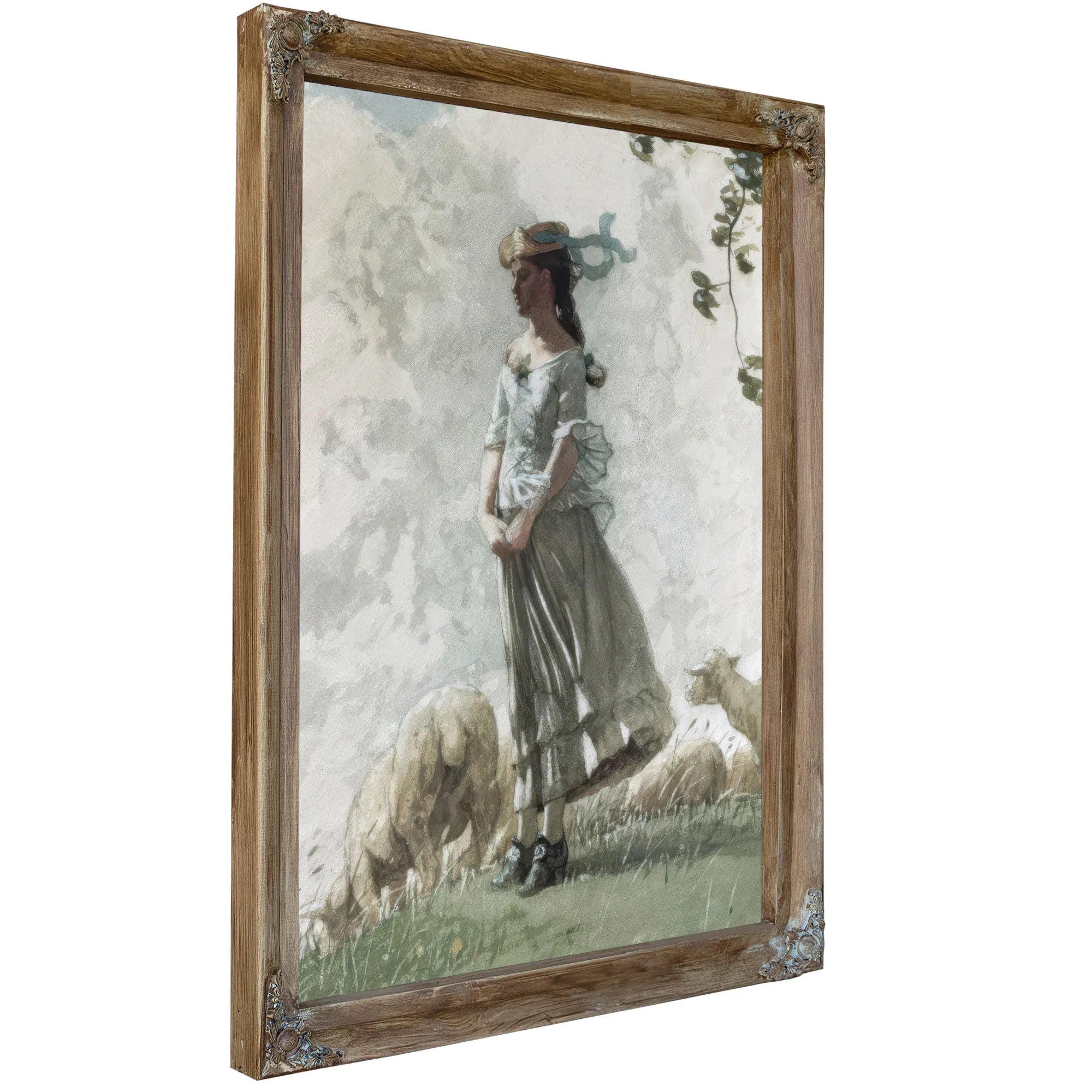 Fresh Air By Winslow Homer Fine Art Print