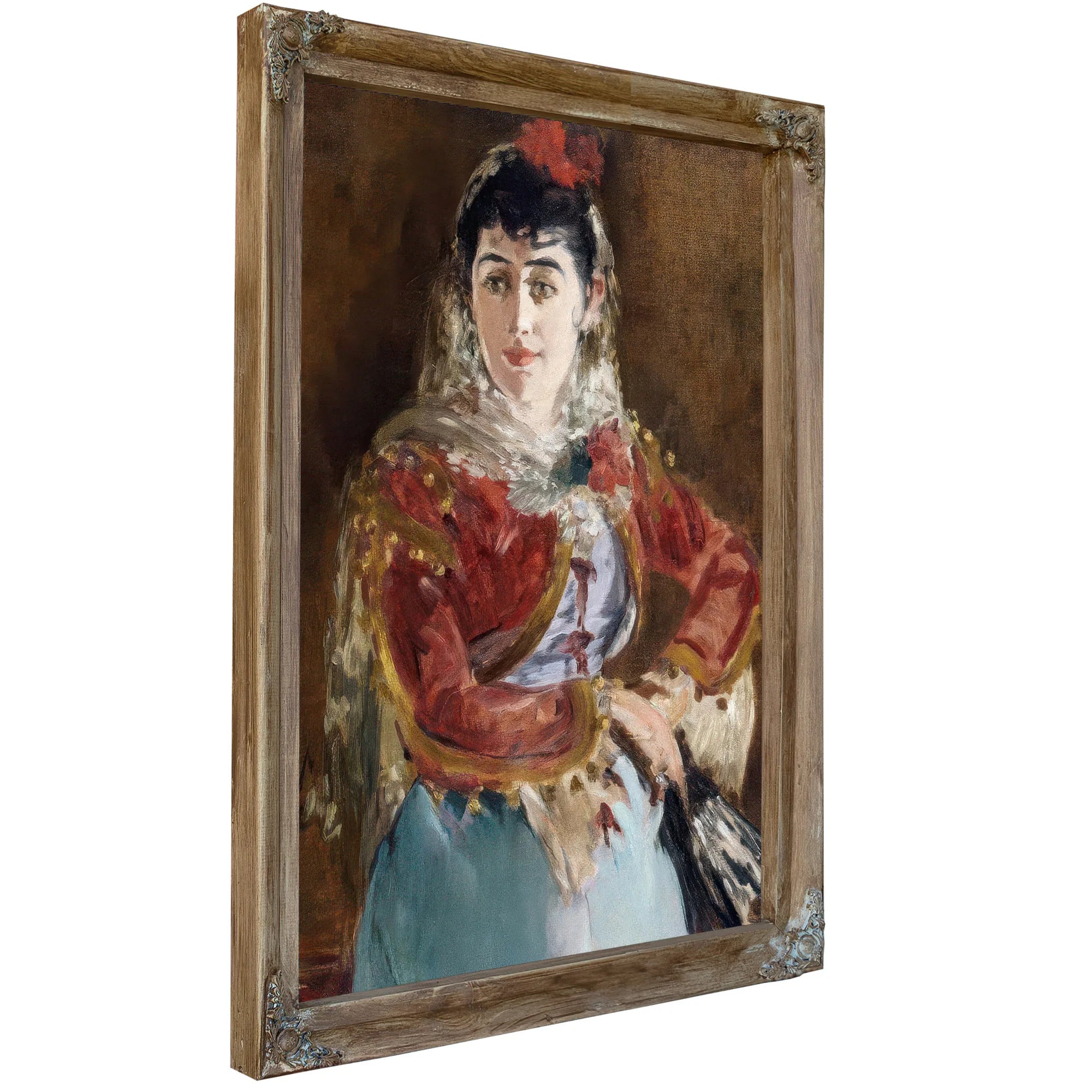 Portrait Of Emilie Ambre In The Role Of Carmen By Edouard Manet Fine Art Print
