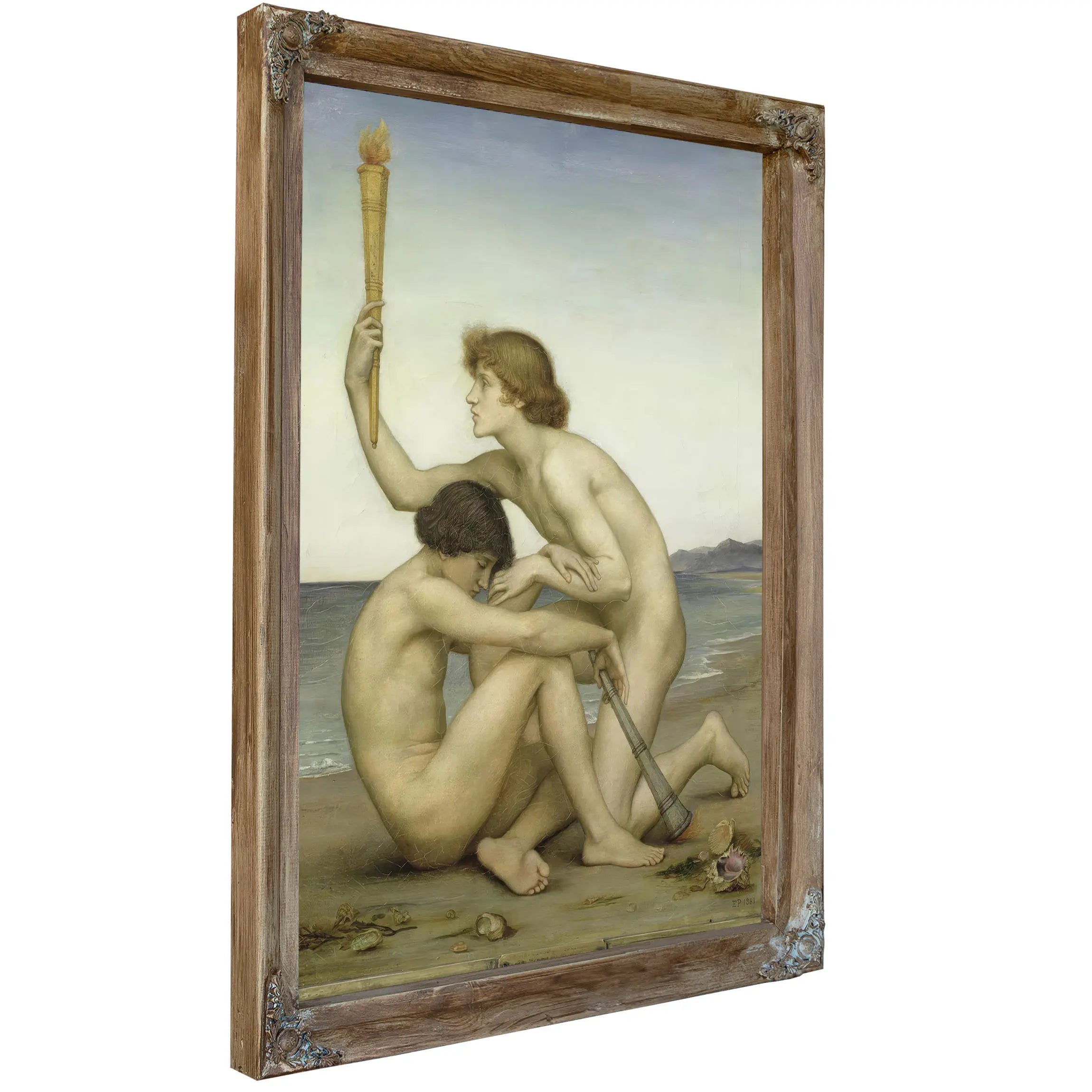 Phosphorus And Hesperus (1881) by Evelyn De Morgan