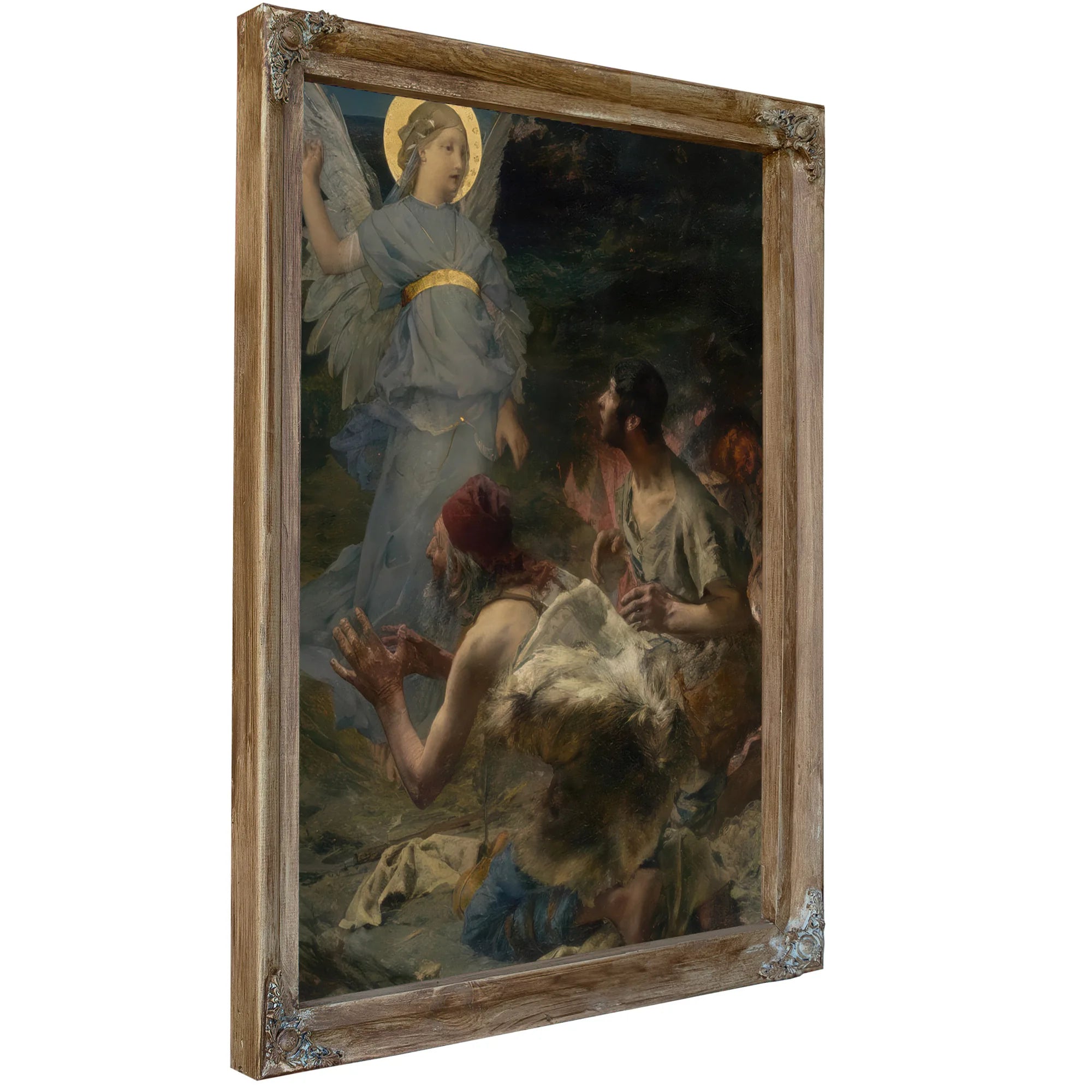 The Annunciation To The Shepherds By Jules Bastien Lepage Fine Art Print