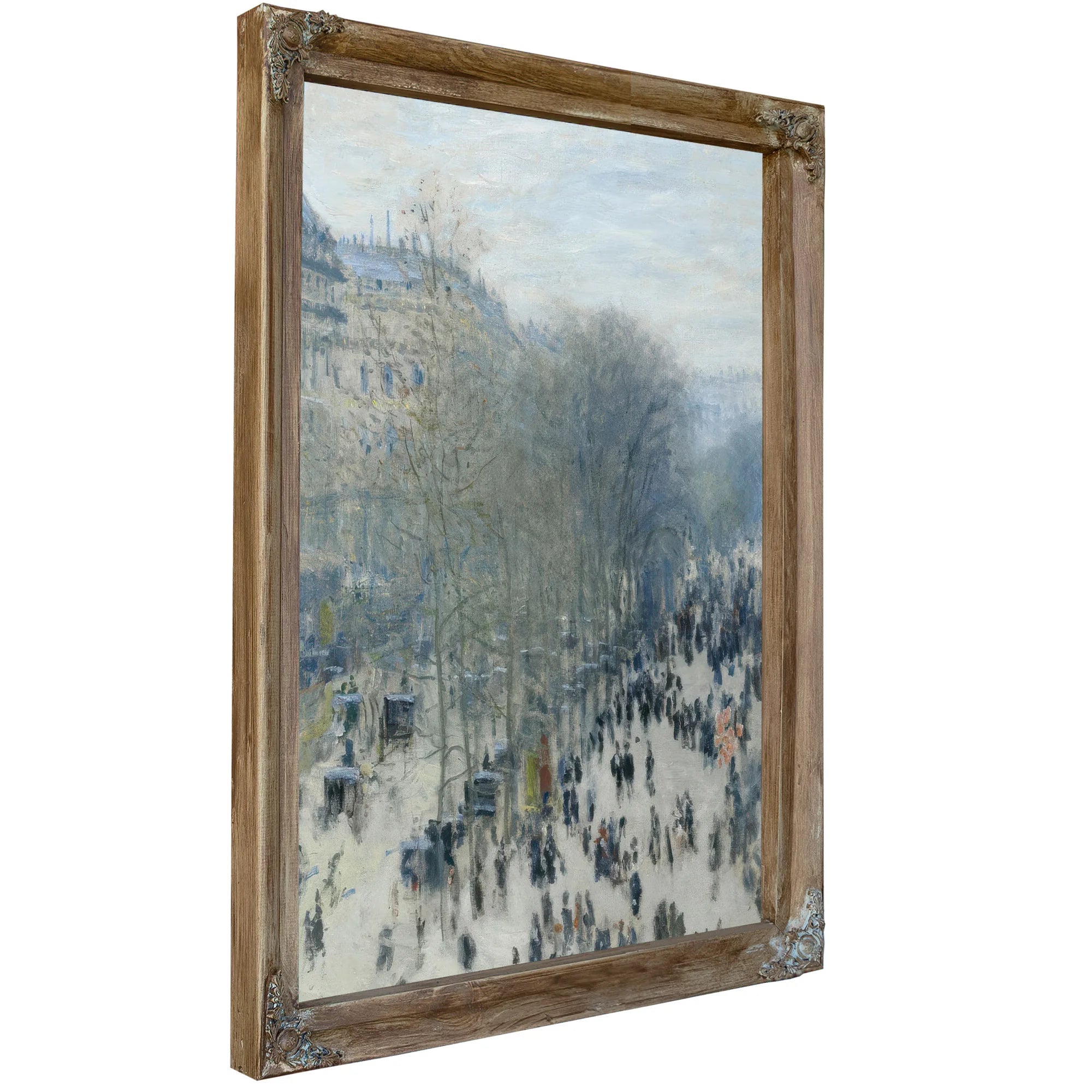 Boulevard Des Capucines By Claude Monet Fine Art Print