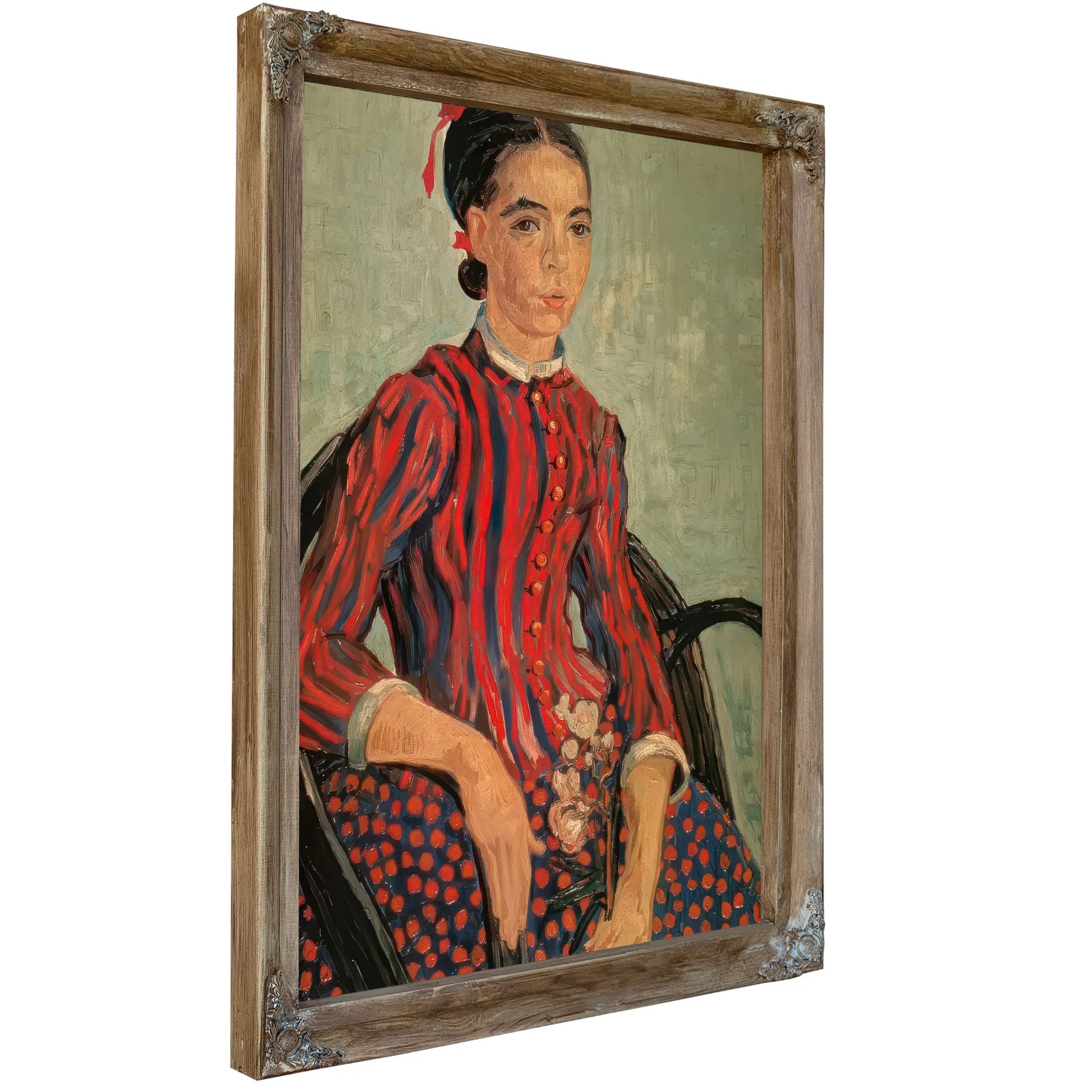 La Mousme By Vincent Van Gogh Fine Art Print