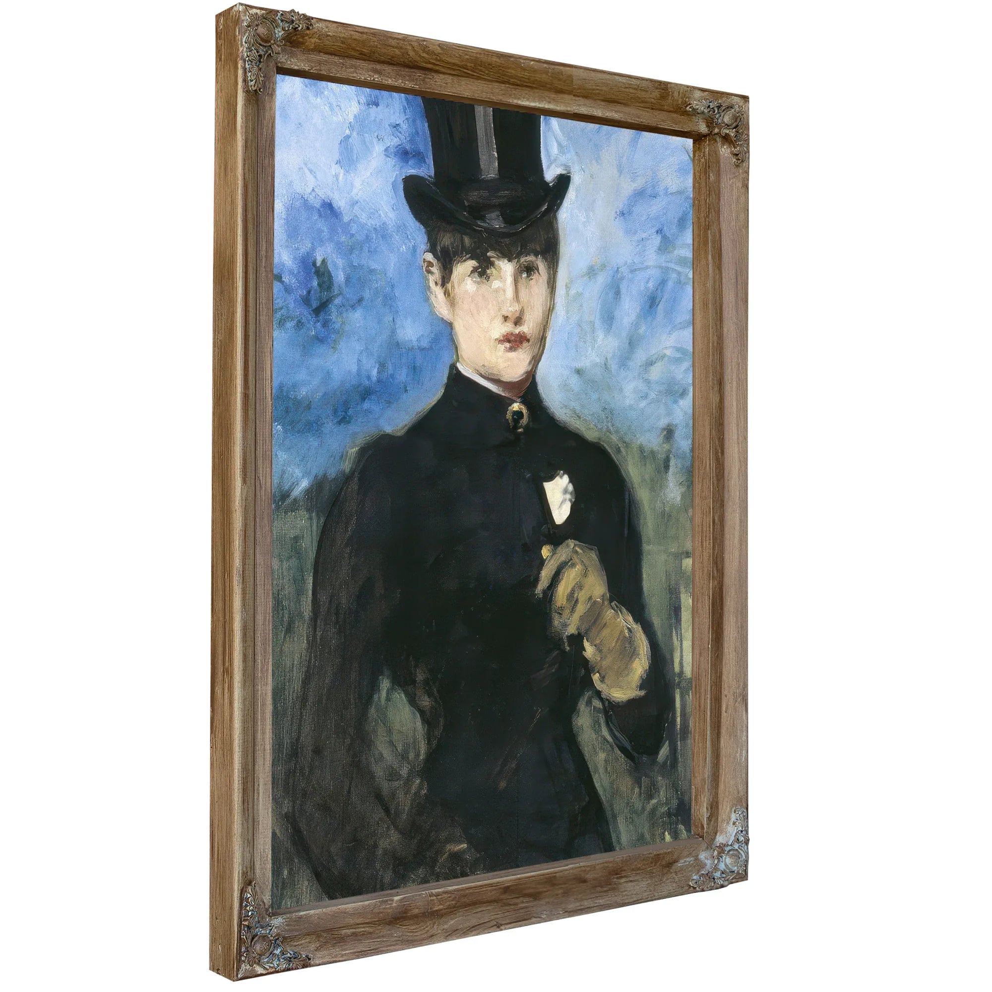 Horsewoman, Fullface By Edouard Manet Fine Art Print