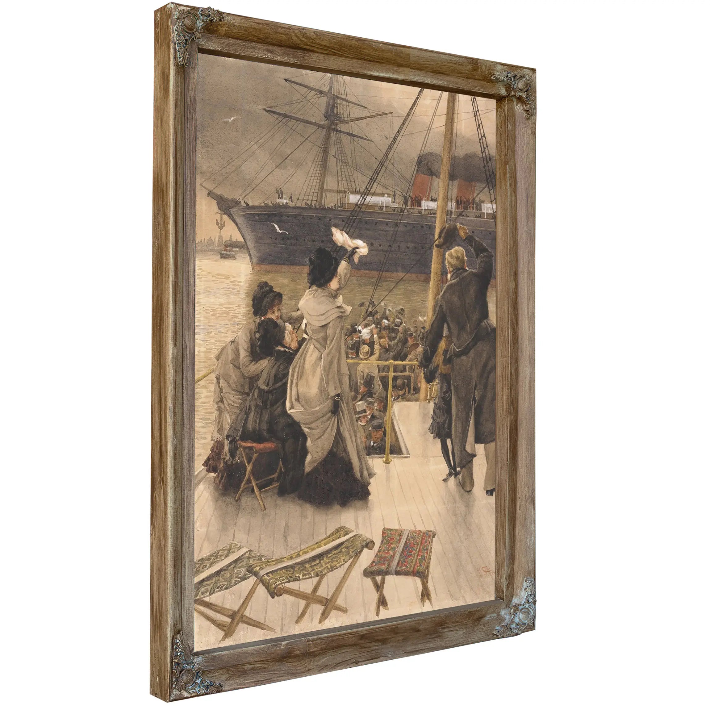 Goodbye On The Mersey James by James Tissot