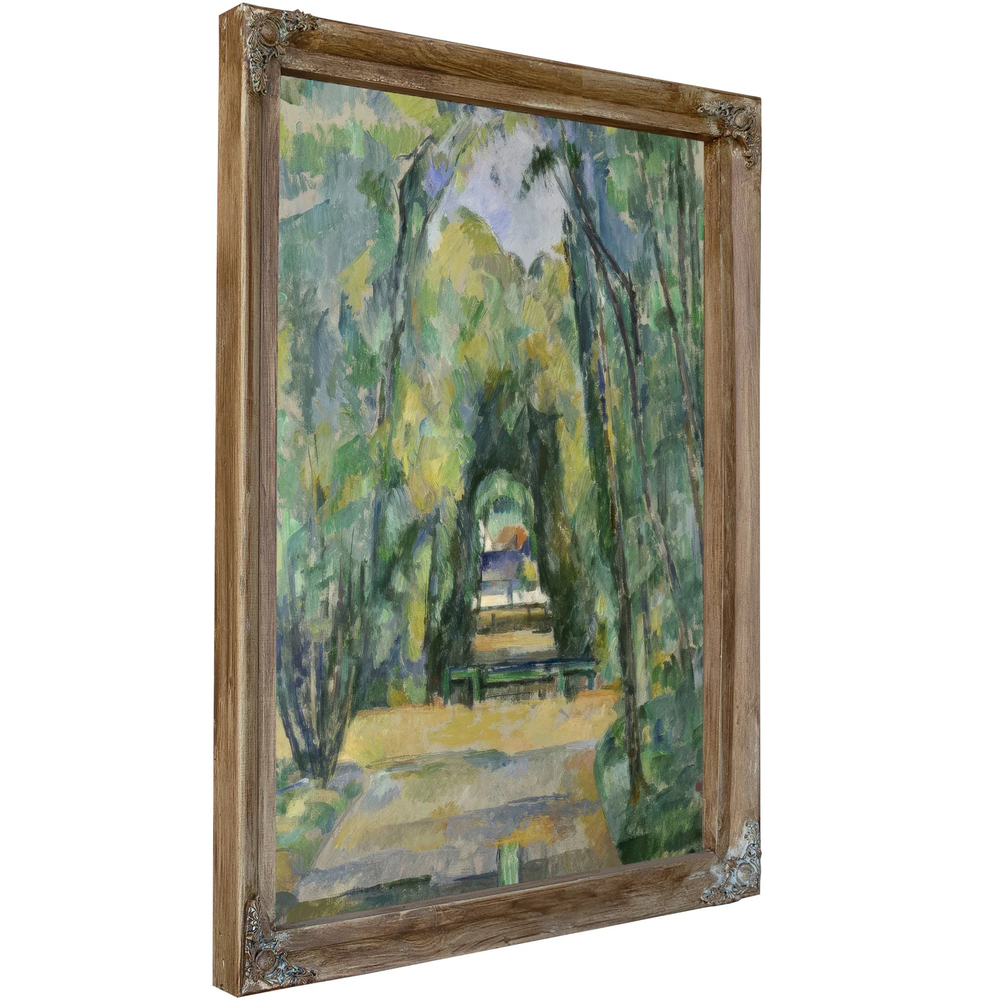 Avenue At Chantilly By Paul Cezanne Fine Art Print