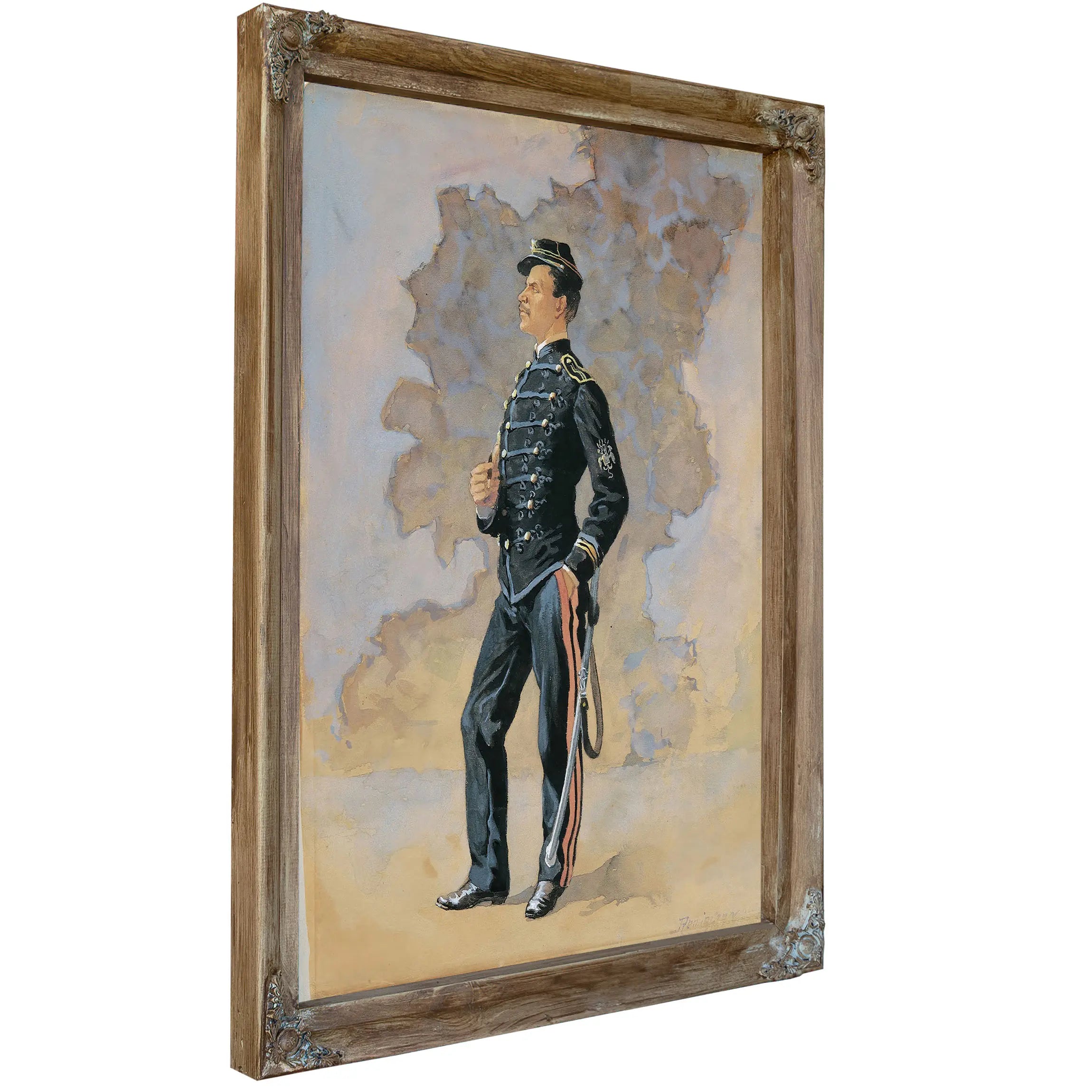 Lieutenant Engineer Battalion by Frederic Remington