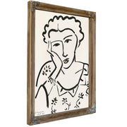 Woman With A Necklace by Henri Matisse