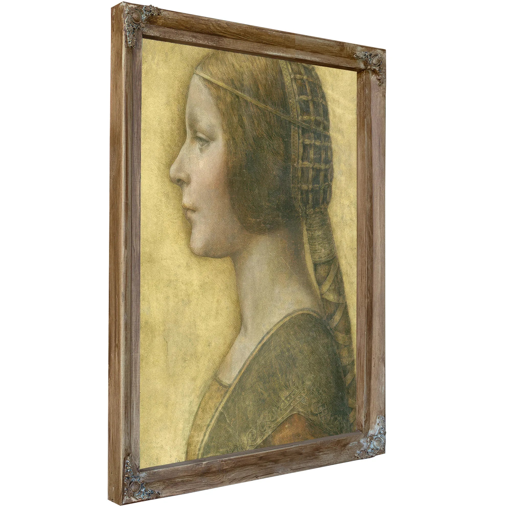 La Bella Principessa By Leonardo Da Vinci Fine Art Print