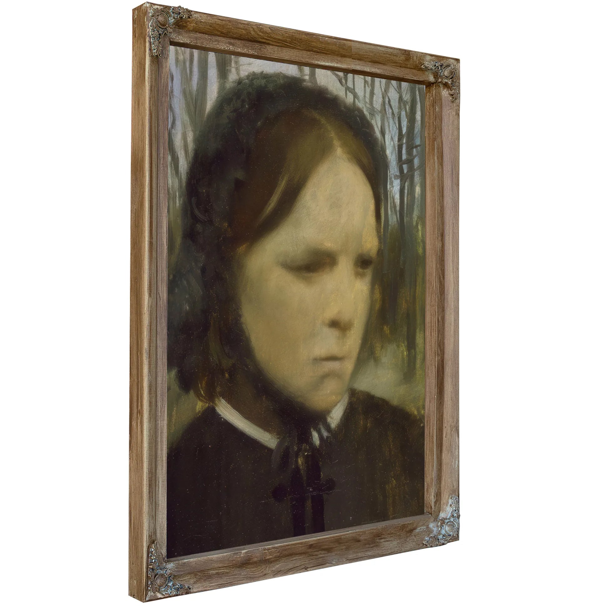 Portrait Of Estelle Balfour 1863 1865 26 9X21 9Cm Walters Art Museum 37 179 By Edgar Degas Fine Art Print