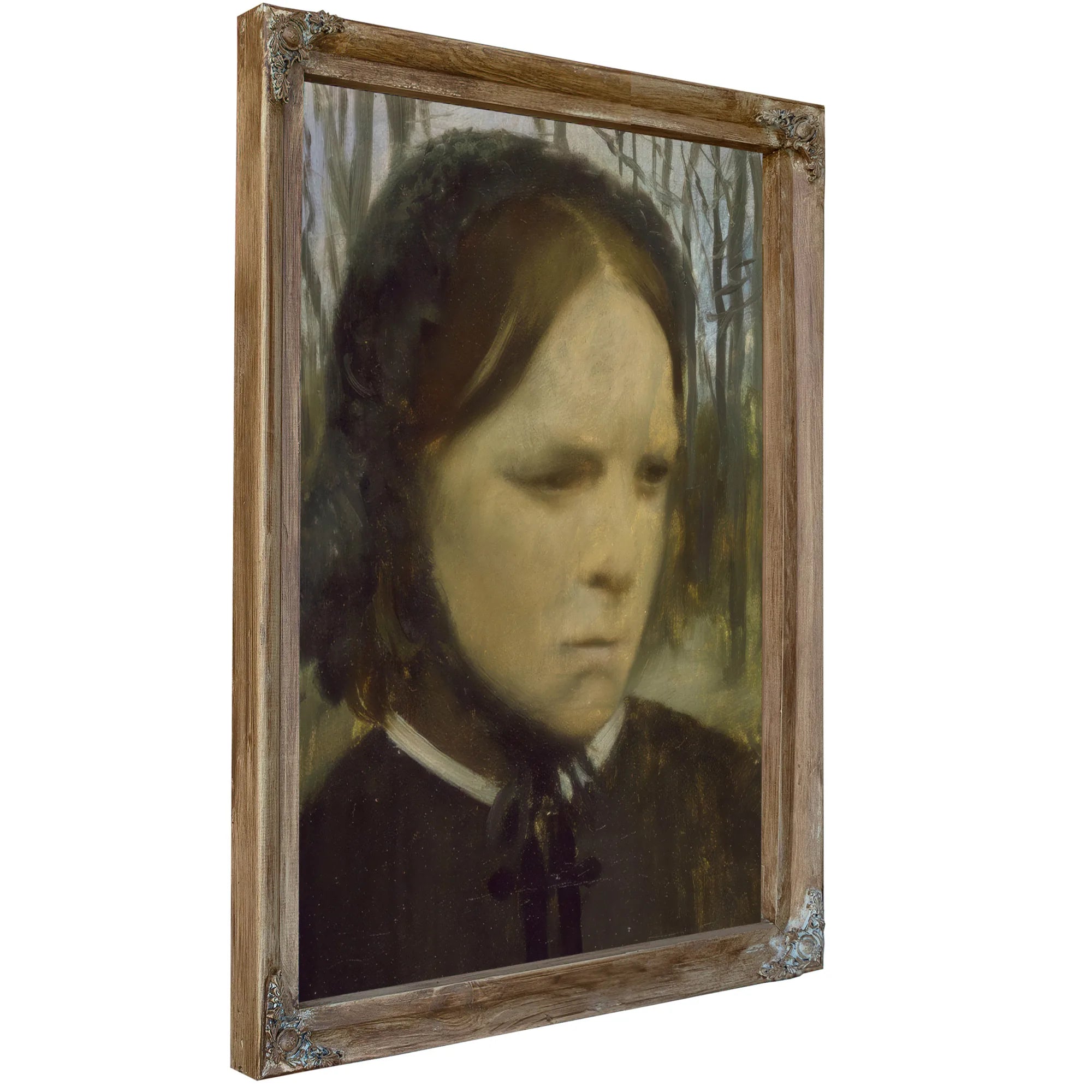 Portrait Of Estelle Balfour 1863 1865 26 9X21 9Cm Walters Art Museum 37 179 By Edgar Degas Fine Art Print