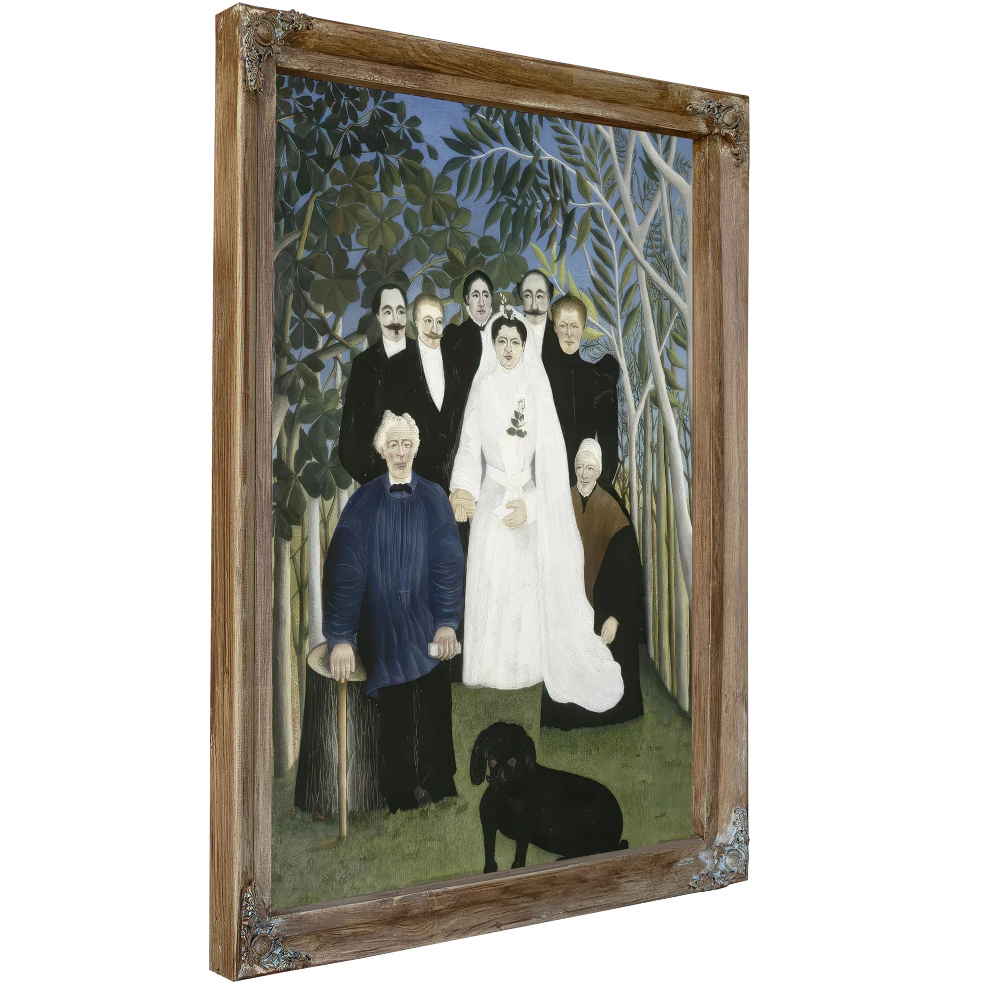 The Wedding Party By Henri Julien Felix Rousseau Fine Art Print