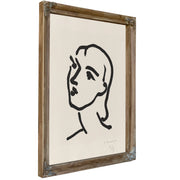 Nadia Au Menton Pointu (Nadia With Pointed Chin) by Henri Matisse