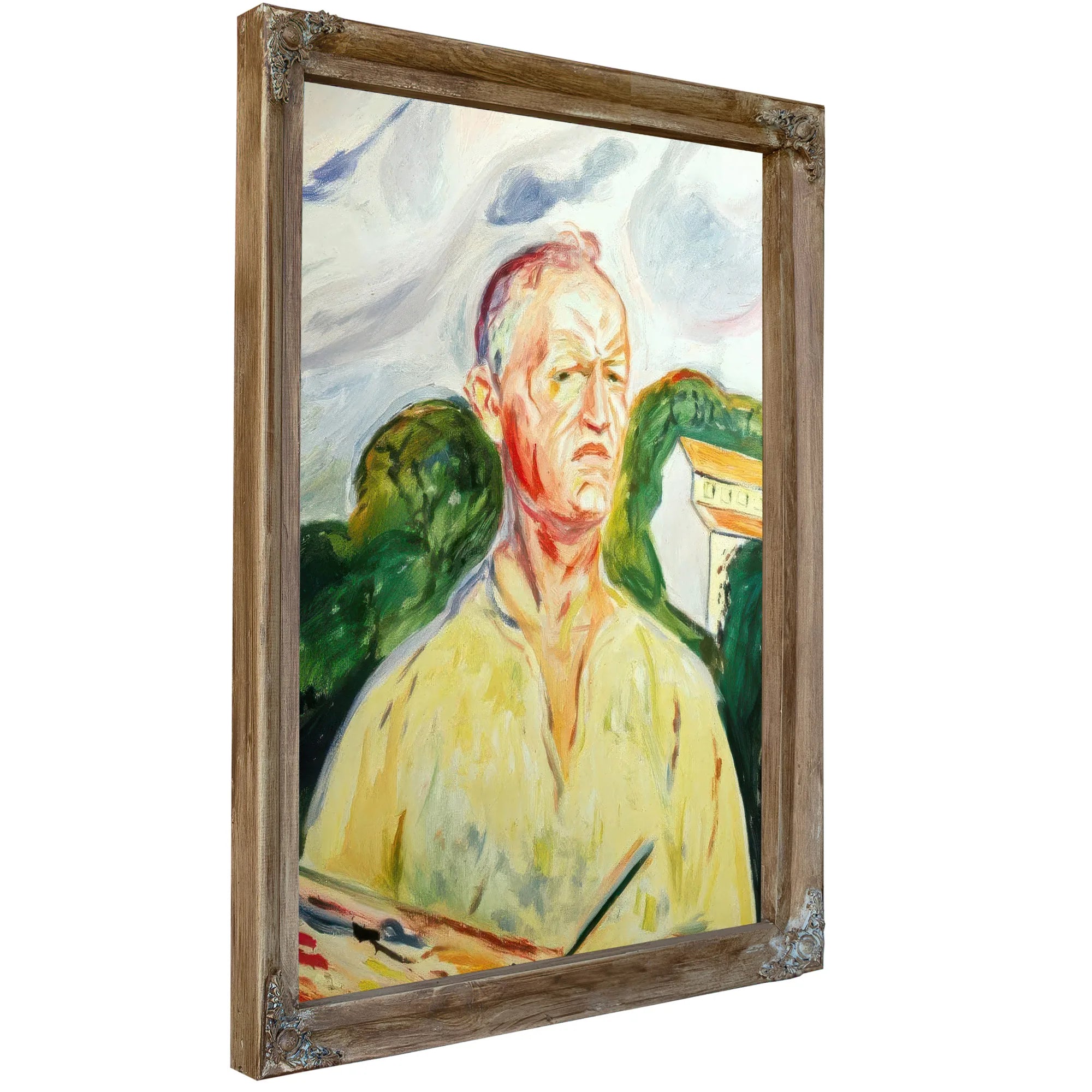 Self Portrait 2 By Edvard Munch Fine Art Print