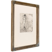Naakte Vrouw Haar Haren Opstekend Neemt Een Bad Catherine Prepare Le Tub Et Louise Nue Se Coiffe by Suzanne Valadon
