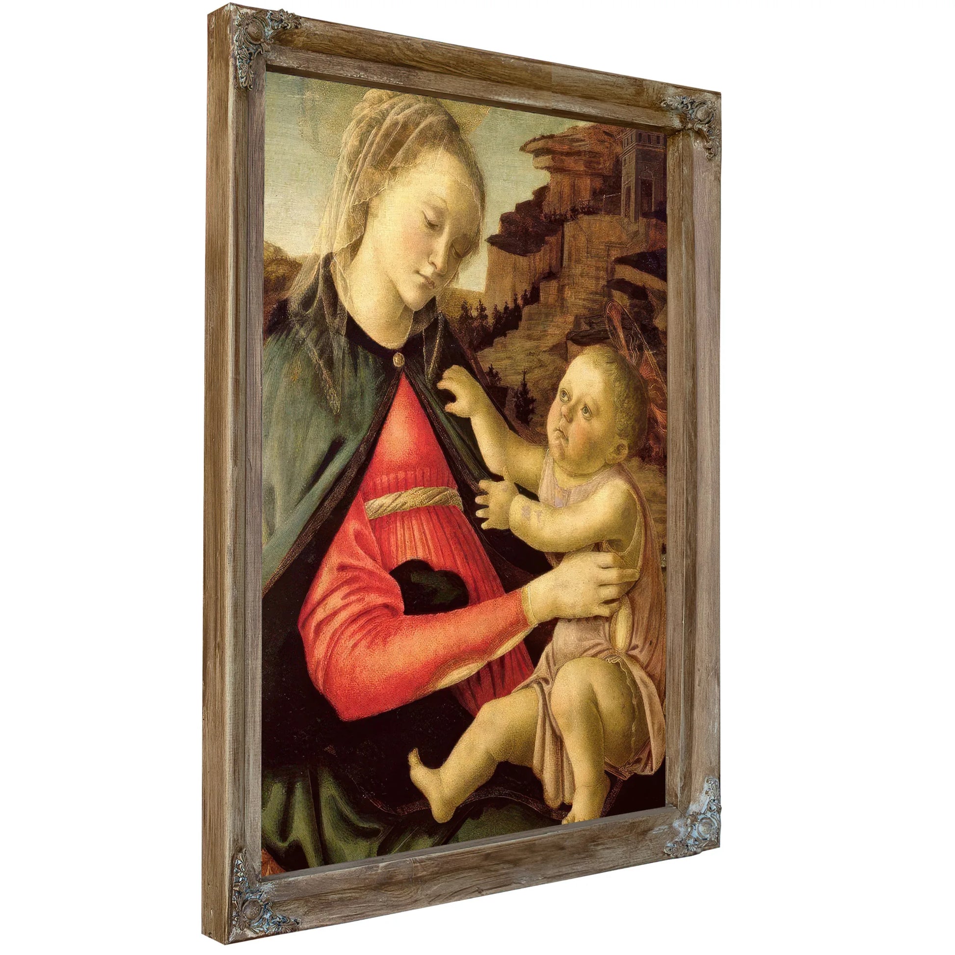 The Virgin And Child (Madonna Of The Guidi Da Faenza) By Sandro Botticelli Fine Art Print
