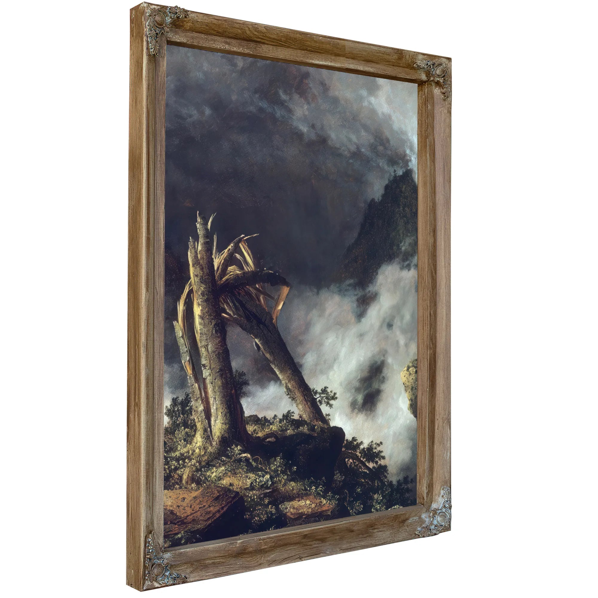 Storm In The Mountains By Frederic Edwin Church Fine Art Print