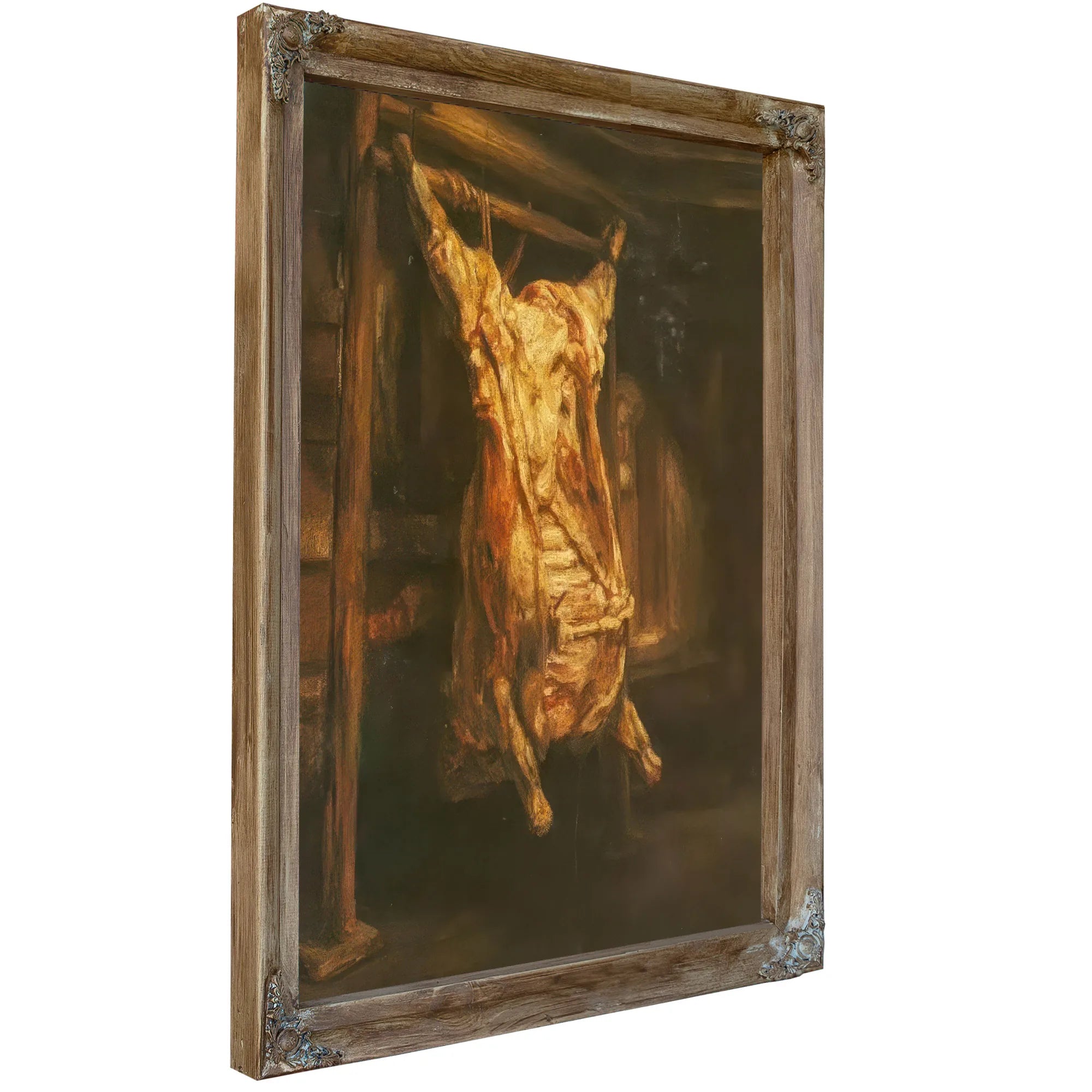 The Slaughtered Ox 1655 By Rembrandt Fine Art Print