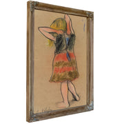 Fillette De Dos 1925 by Suzanne Valadon