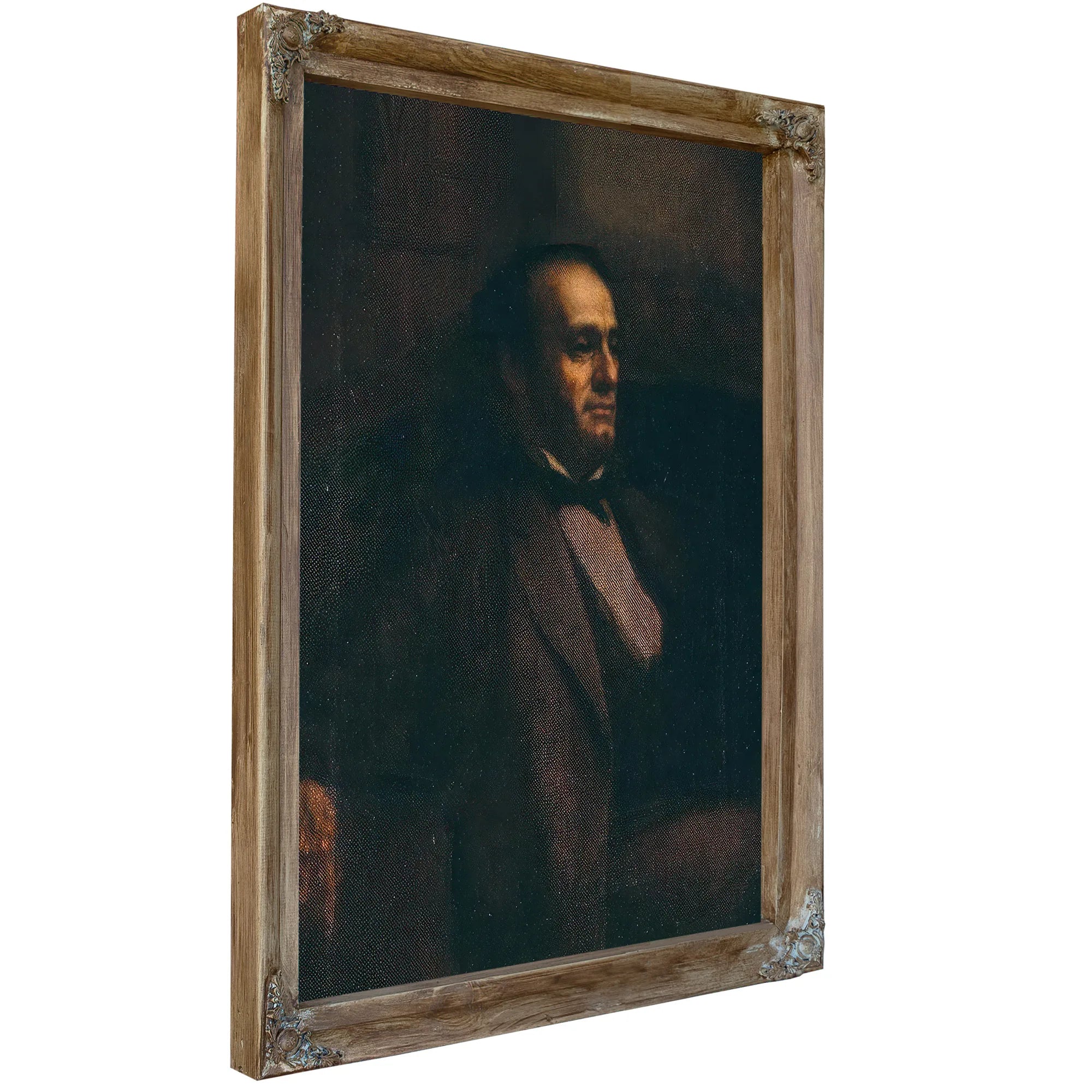 Joseph Warren Of Troy, New York By Eastman Johnson Fine Art Print
