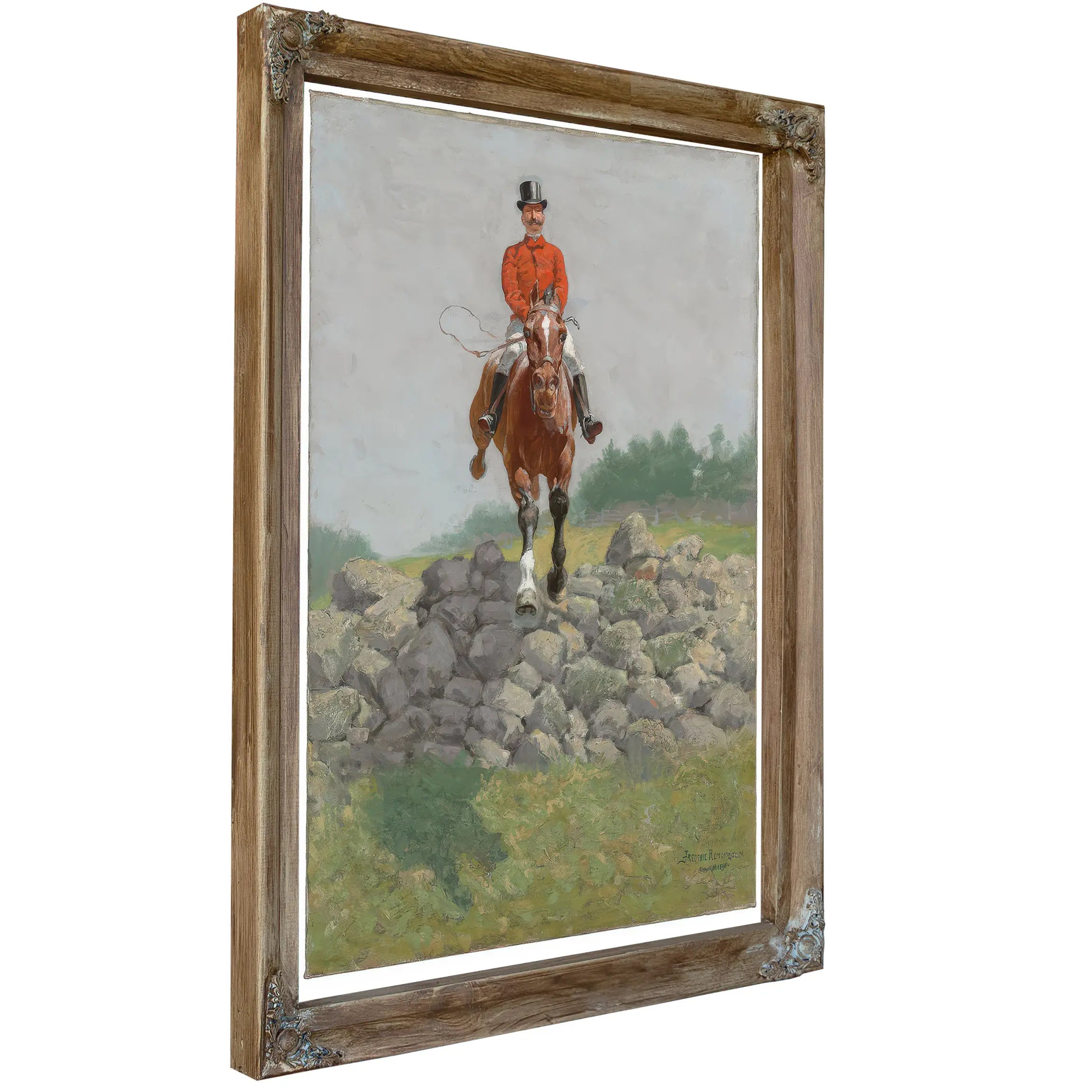 A Hunting Man by Frederic Remington