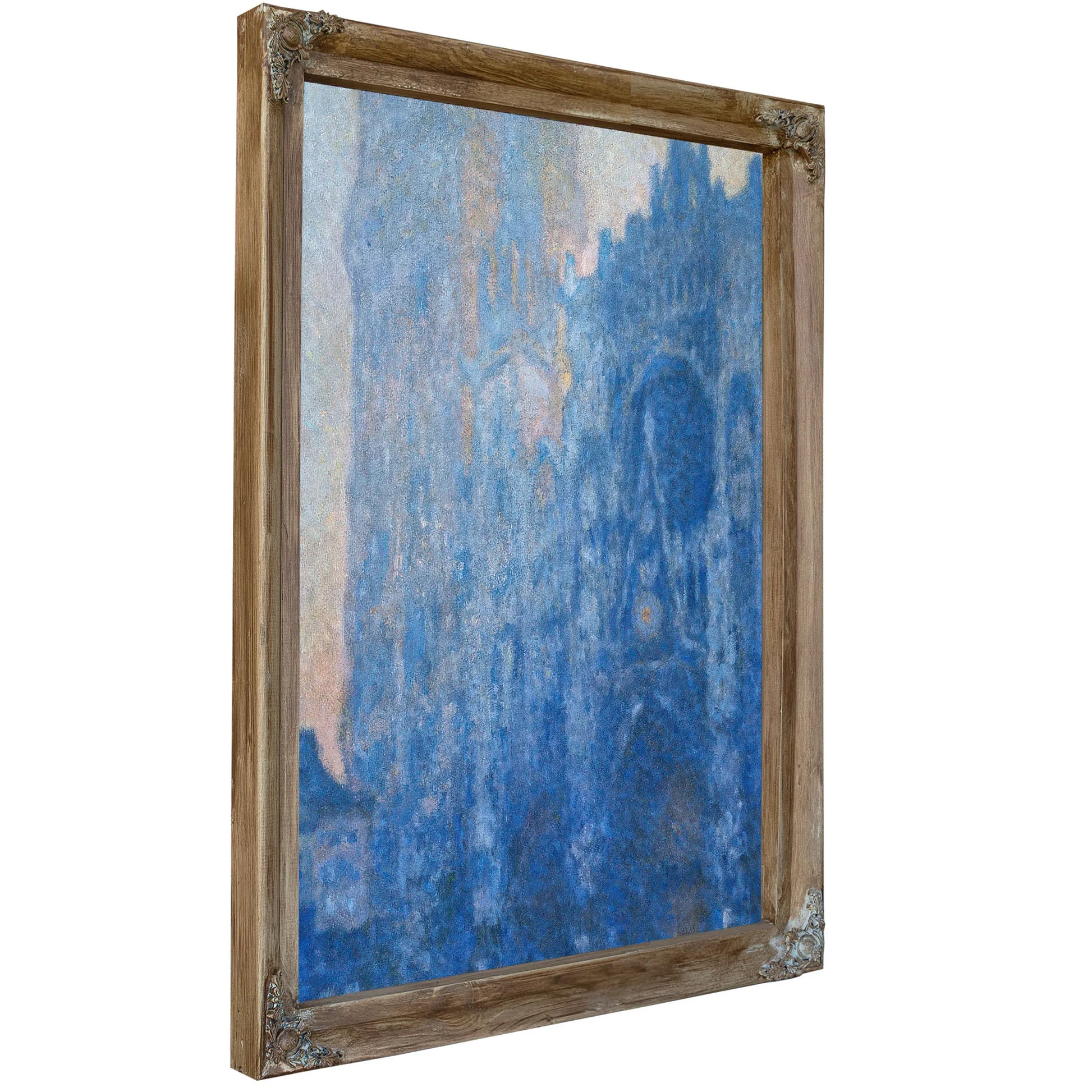 Rouen Cathedral Facade And Tour D'albane (Morning Effect) By Claude Monet Fine Art Print