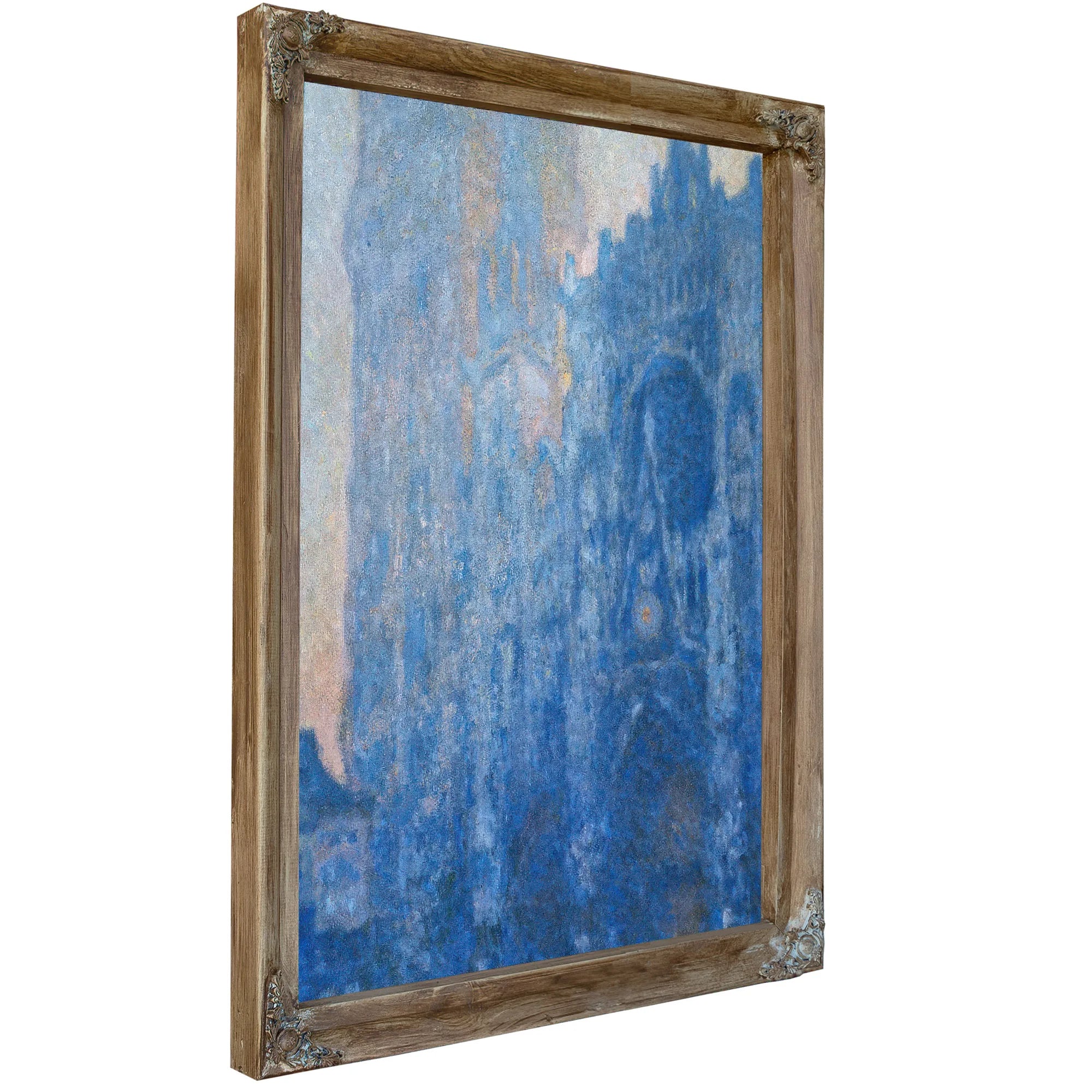 Rouen Cathedral Facade And Tour D'albane (Morning Effect) By Claude Monet Fine Art Print