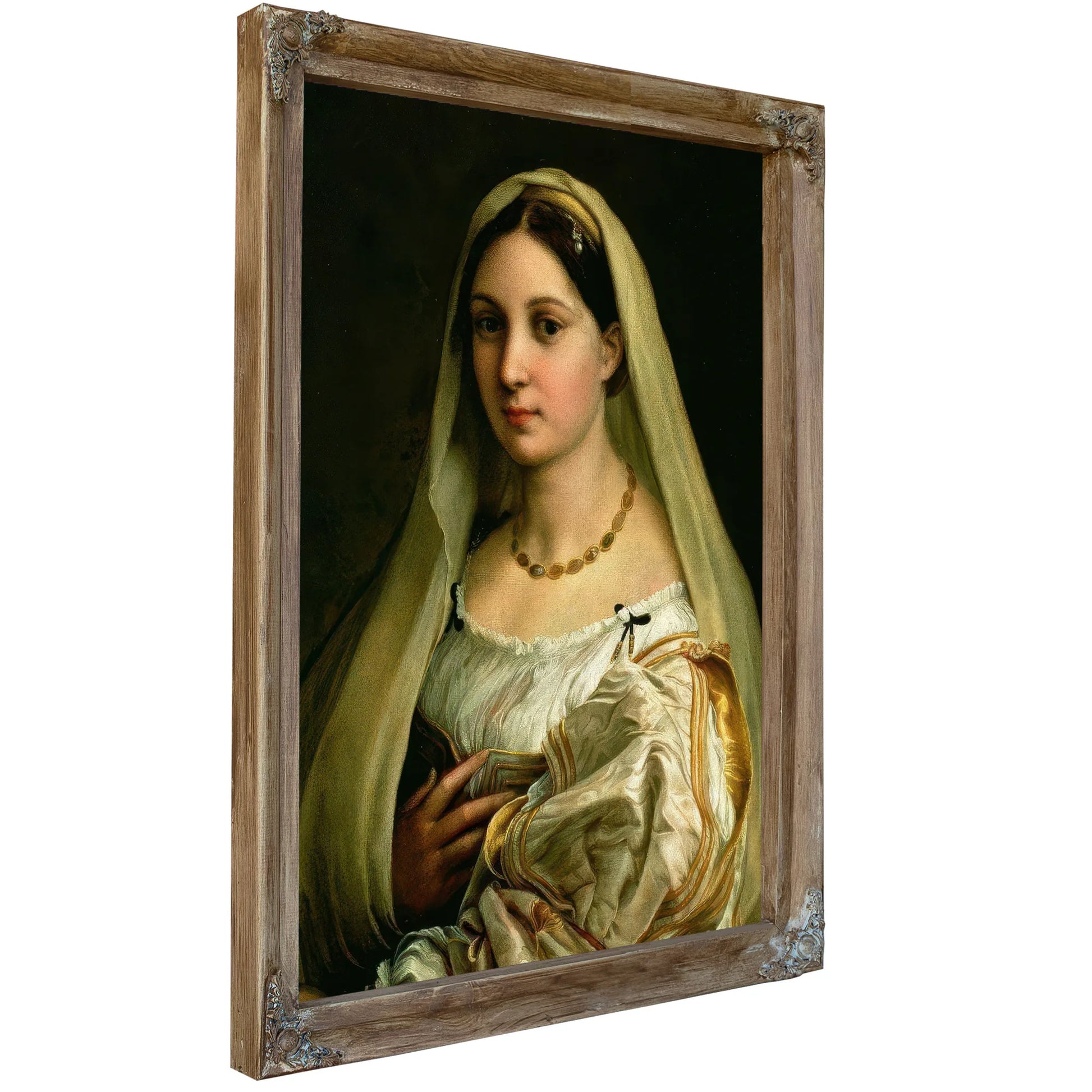The Veiled Woman Or La Donna Velata By Raphael Fine Art Print