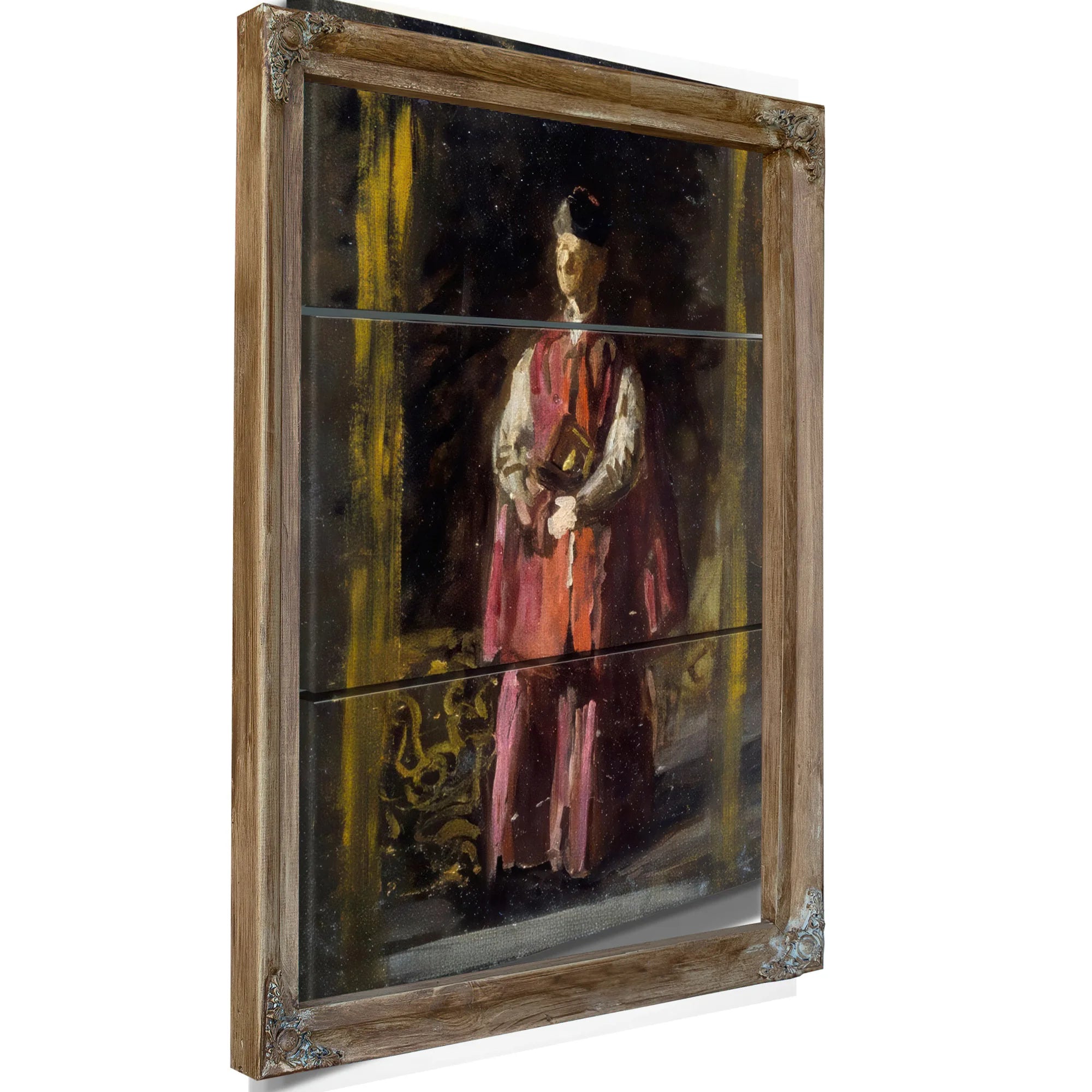 Sketch For Portrait Of Monsignor James P. Turner By Thomas Eakins Fine Art Print