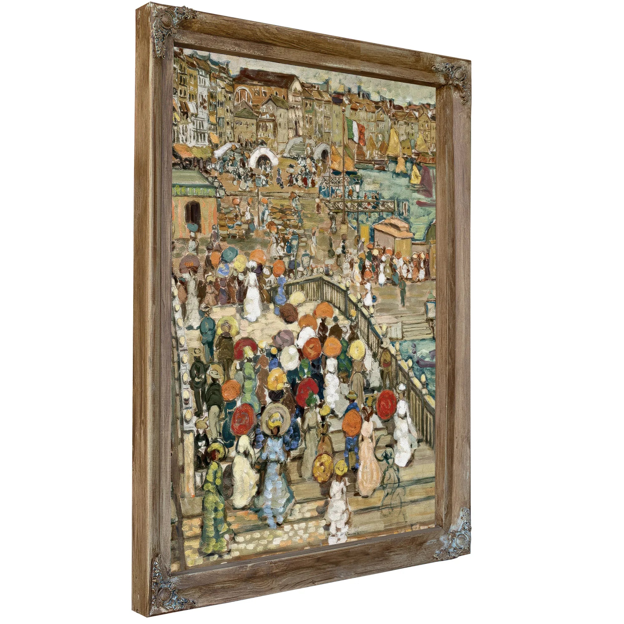 Ponte Della Paglia By Maurice Brazil Prendergast Fine Art Print