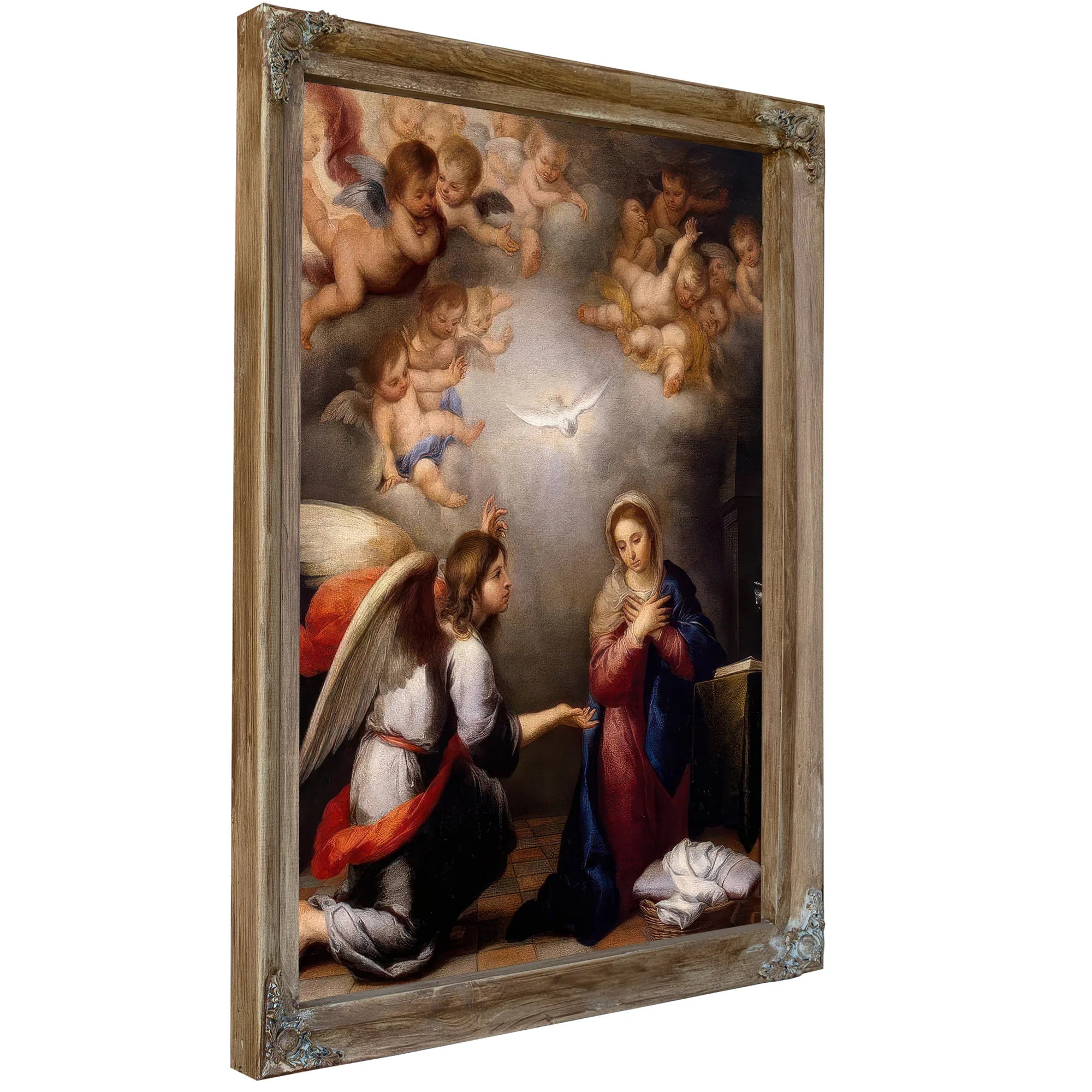 Annunciation By Murillo Fine Art Print