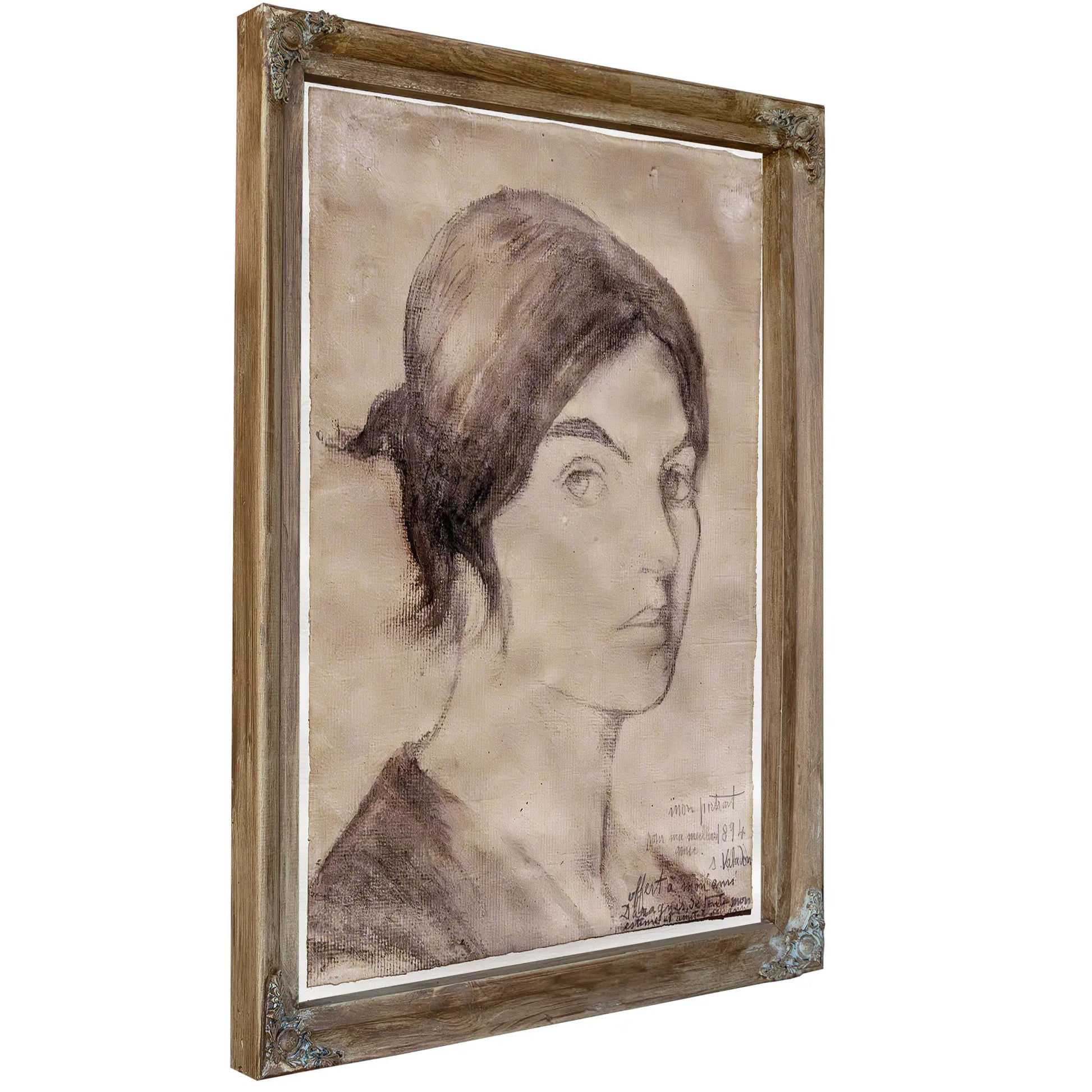 Self Portrait (1894) by Suzanne Valadon