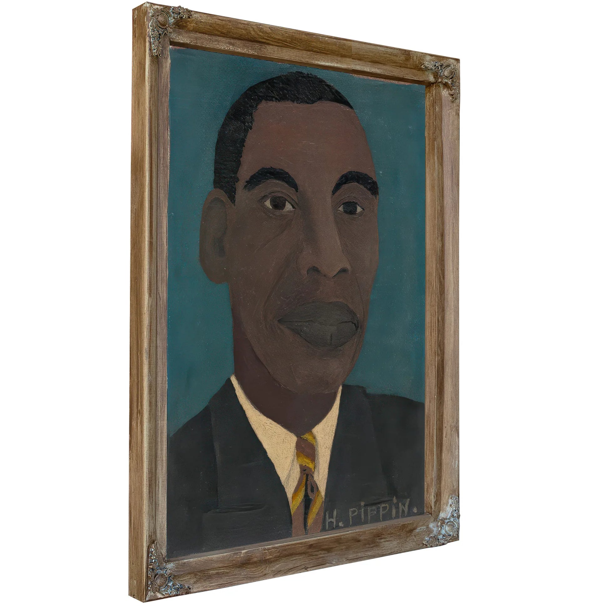 Self Portrait Ii by Horace Pippin Fine Art Print
