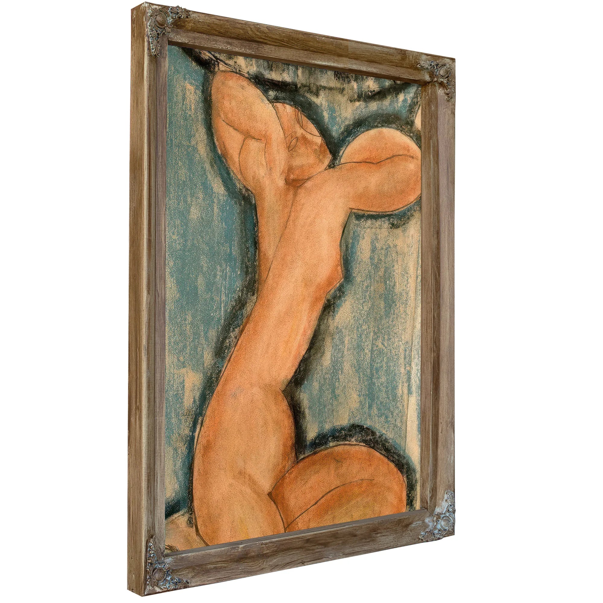 Caryatidb By Amedeo Modigliani Fine Art Print