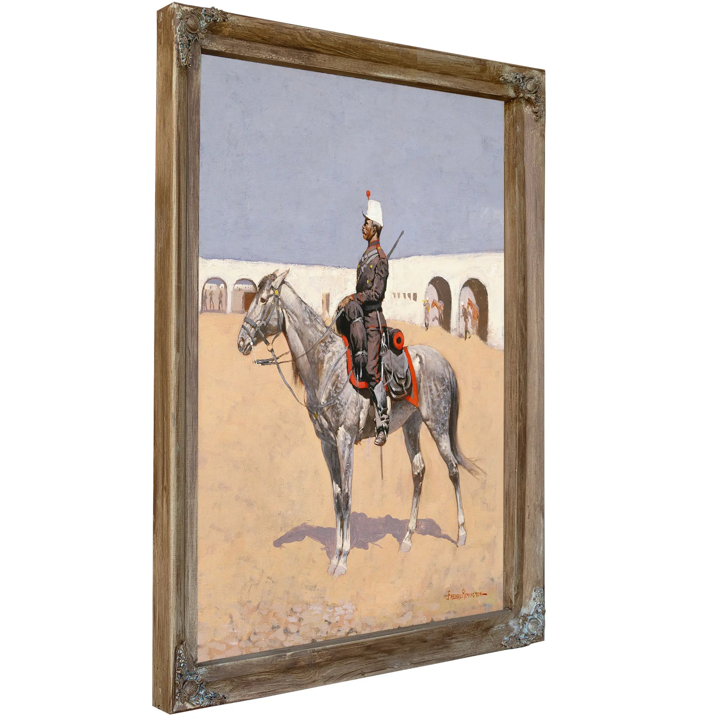 Cavalryman Of The Line Mexico by Frederic Remington