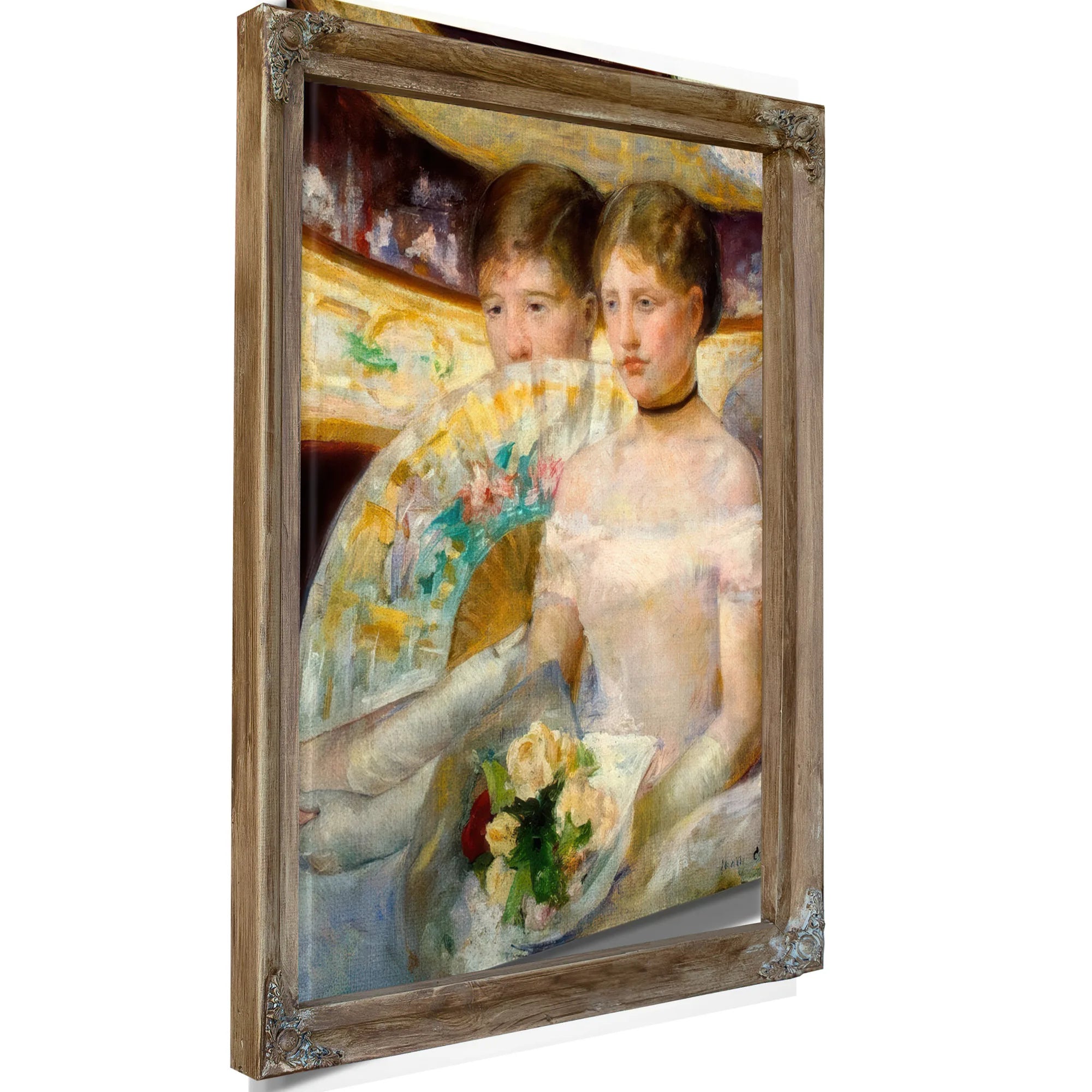 The Loge By Mary Cassatt Fine Art Print
