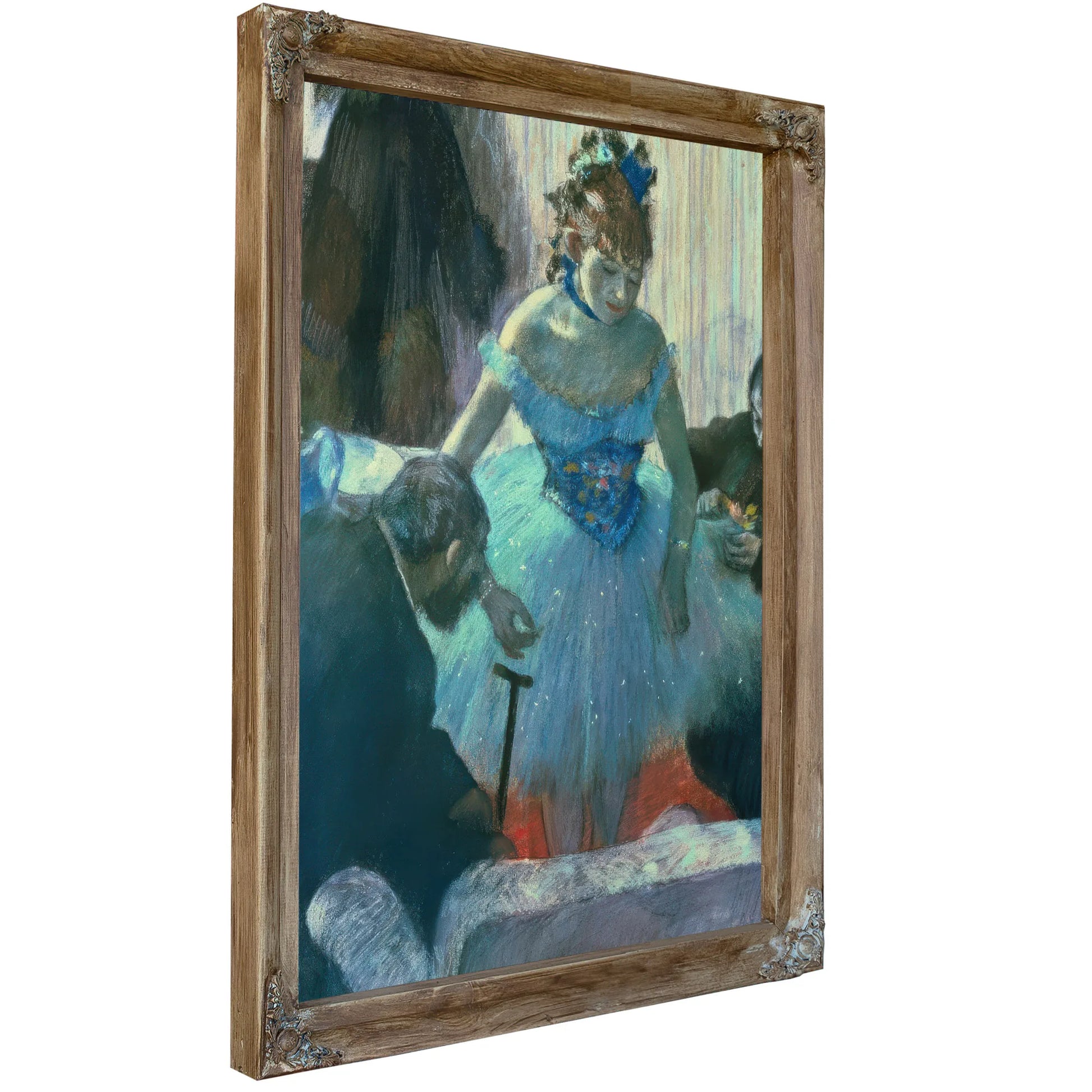 Dancer In Her Dressing Room By Edgar Degas Fine Art Print