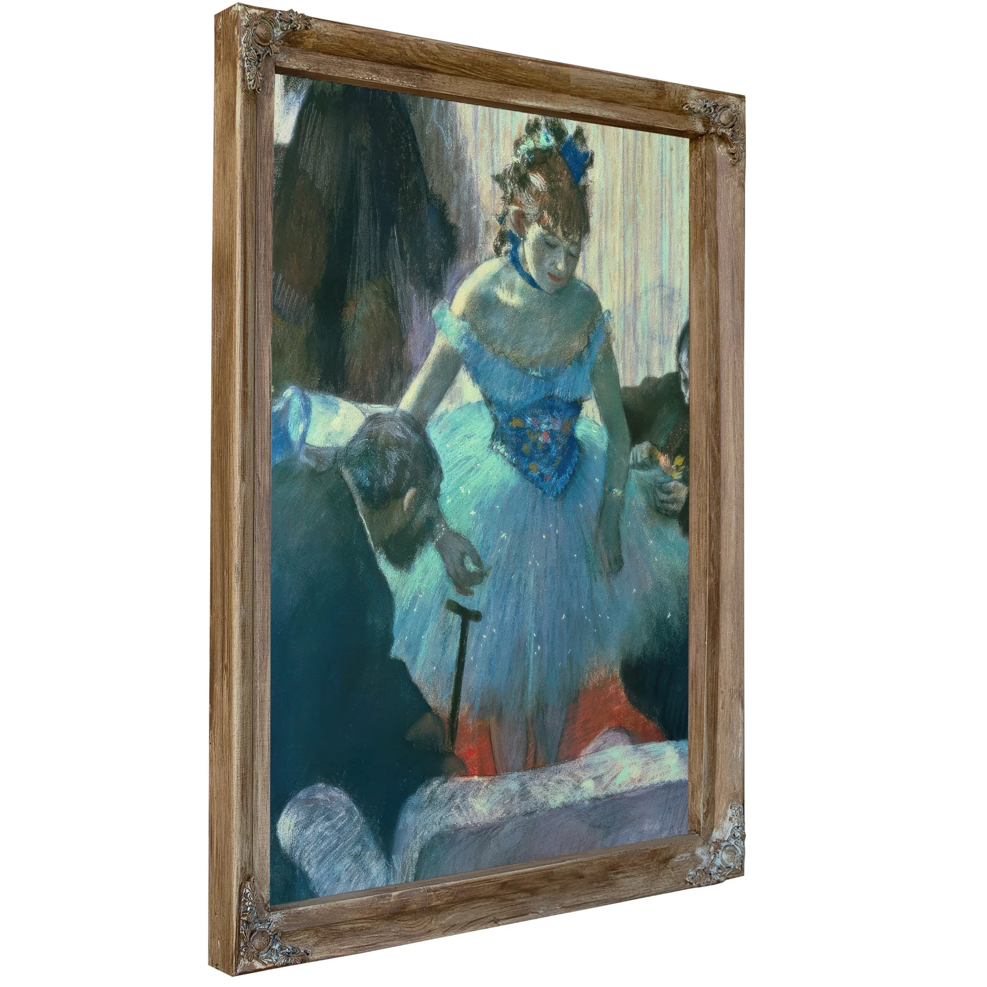 Dancer In Her Dressing Room By Edgar Degas Fine Art Print
