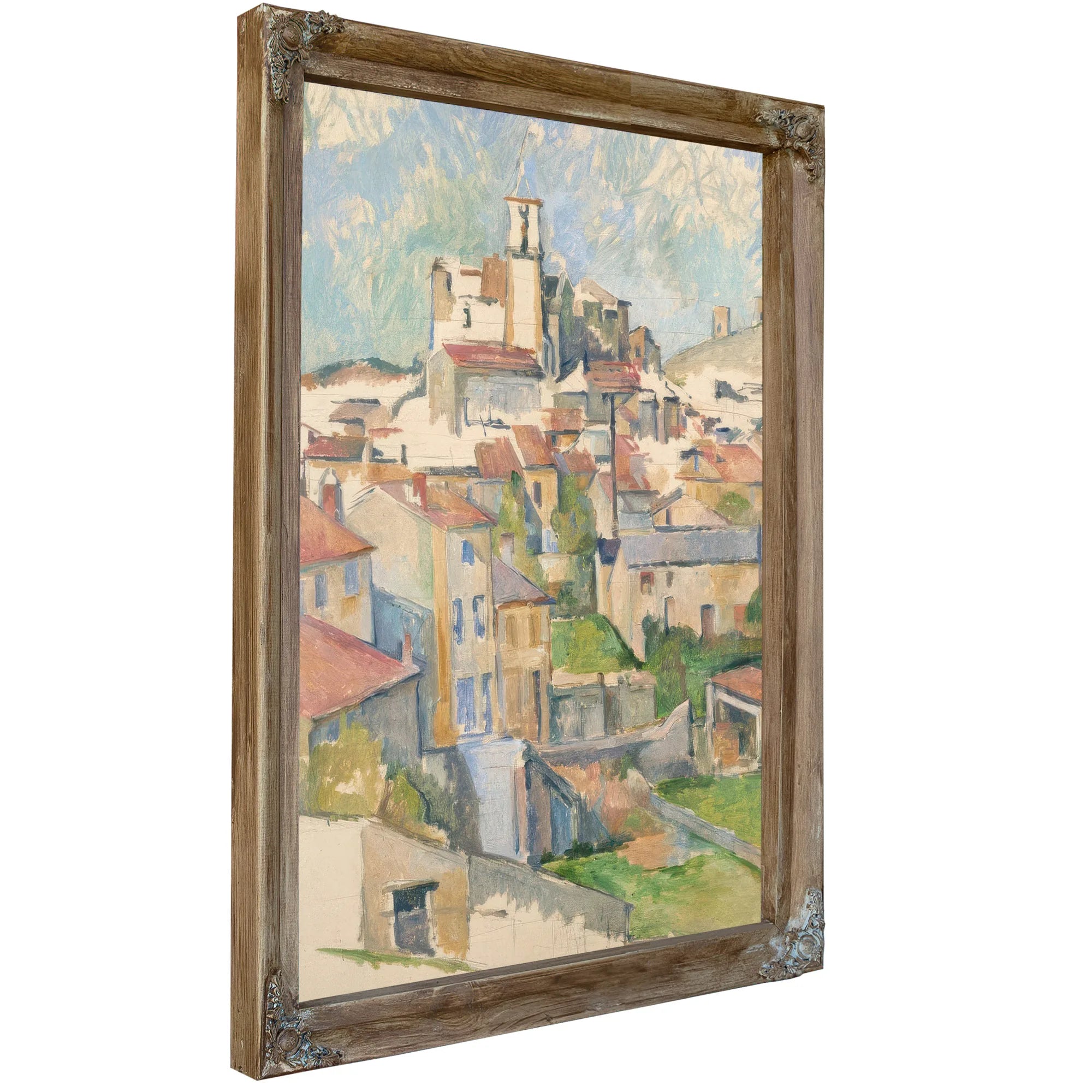 Gardanne By Paul Cezanne Fine Art Print