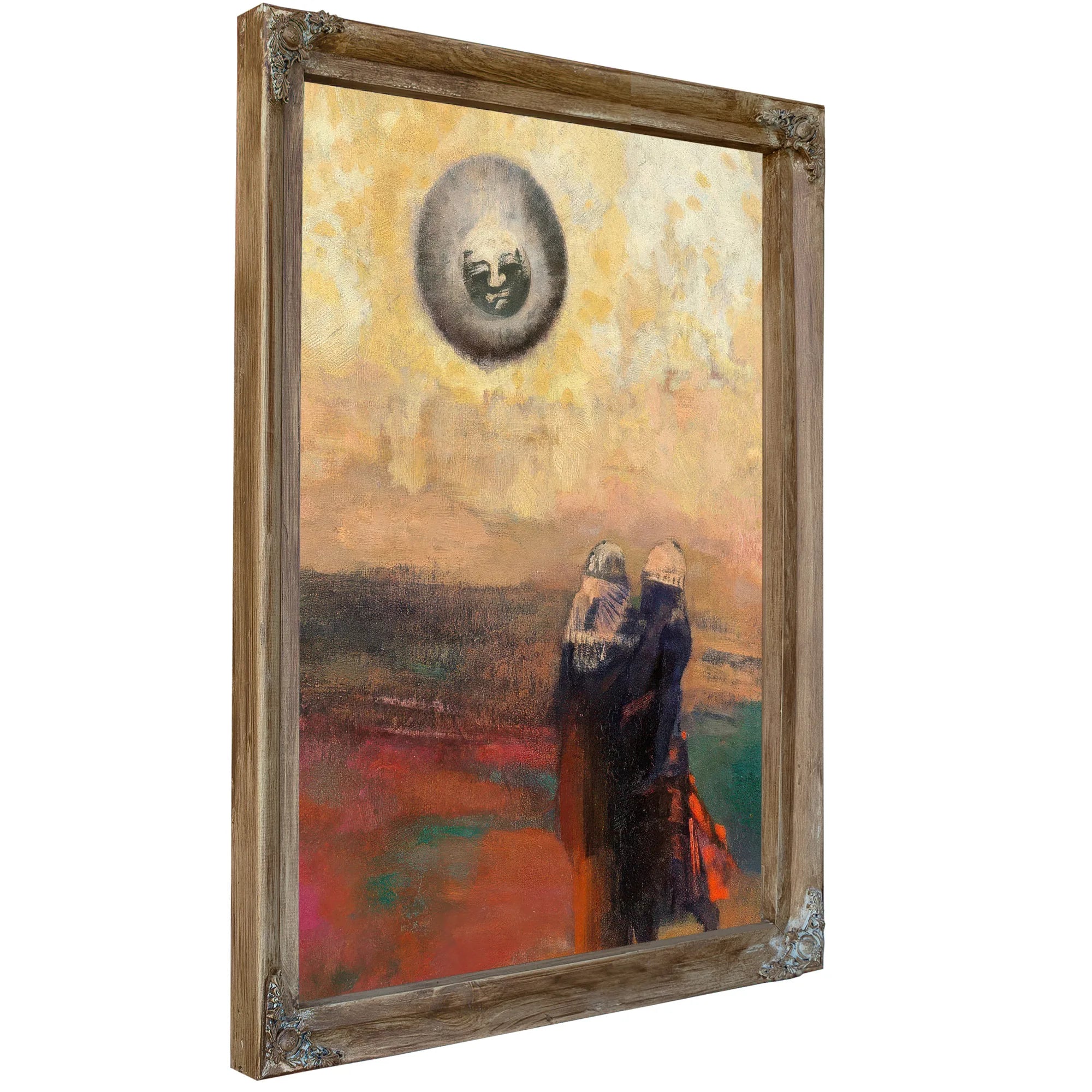 The Black Sun By Odilon Redon Fine Art Print